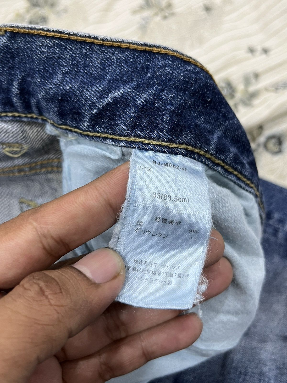 Other (A120). NAVY JEANS DENIM Size US 34 / EU 50 - 15 Thumbnail