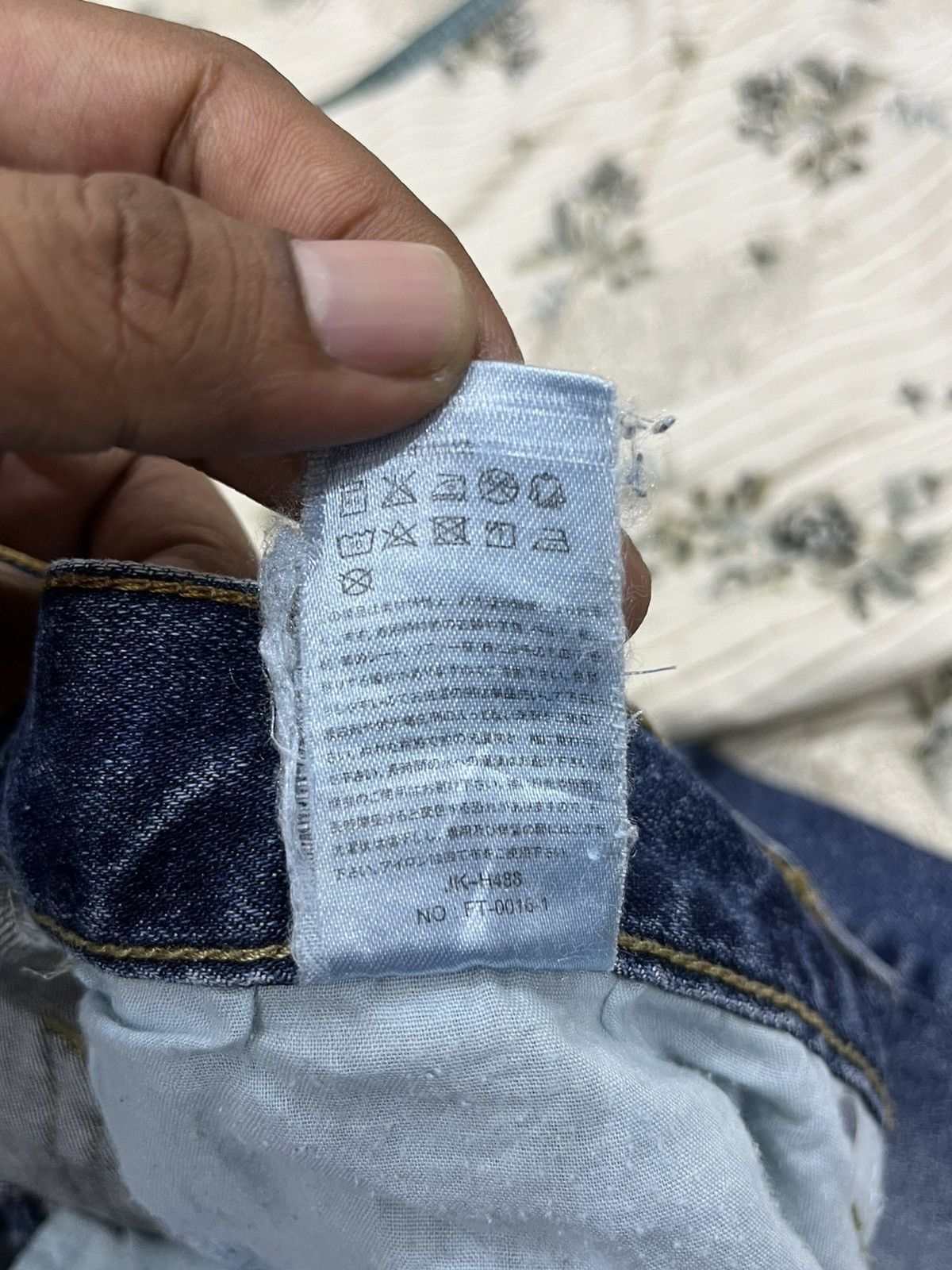 Other (A120). NAVY JEANS DENIM Size US 34 / EU 50 - 14 Thumbnail