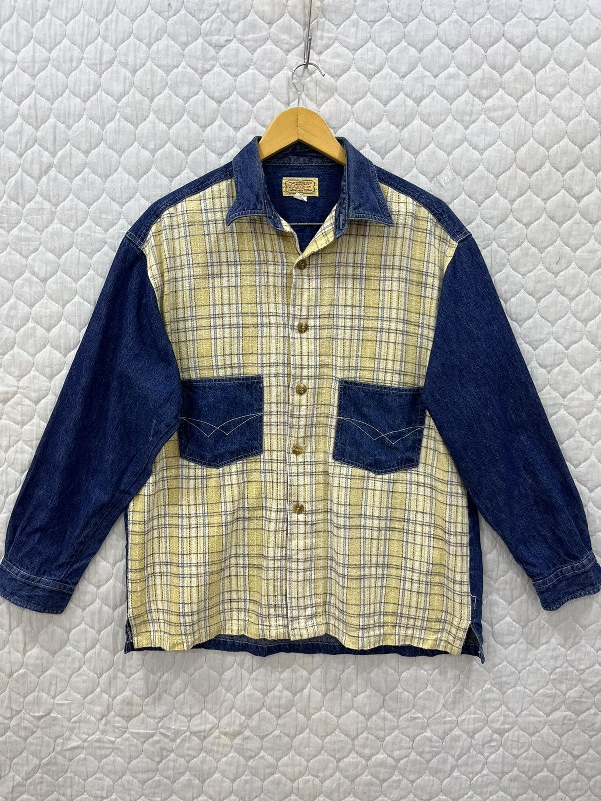 Japanese Brand (ii). L.A TIMES WESTERN COLAR JEANS SHIRT Size US M / EU 48-50 / 2 - 1 Thumbnail