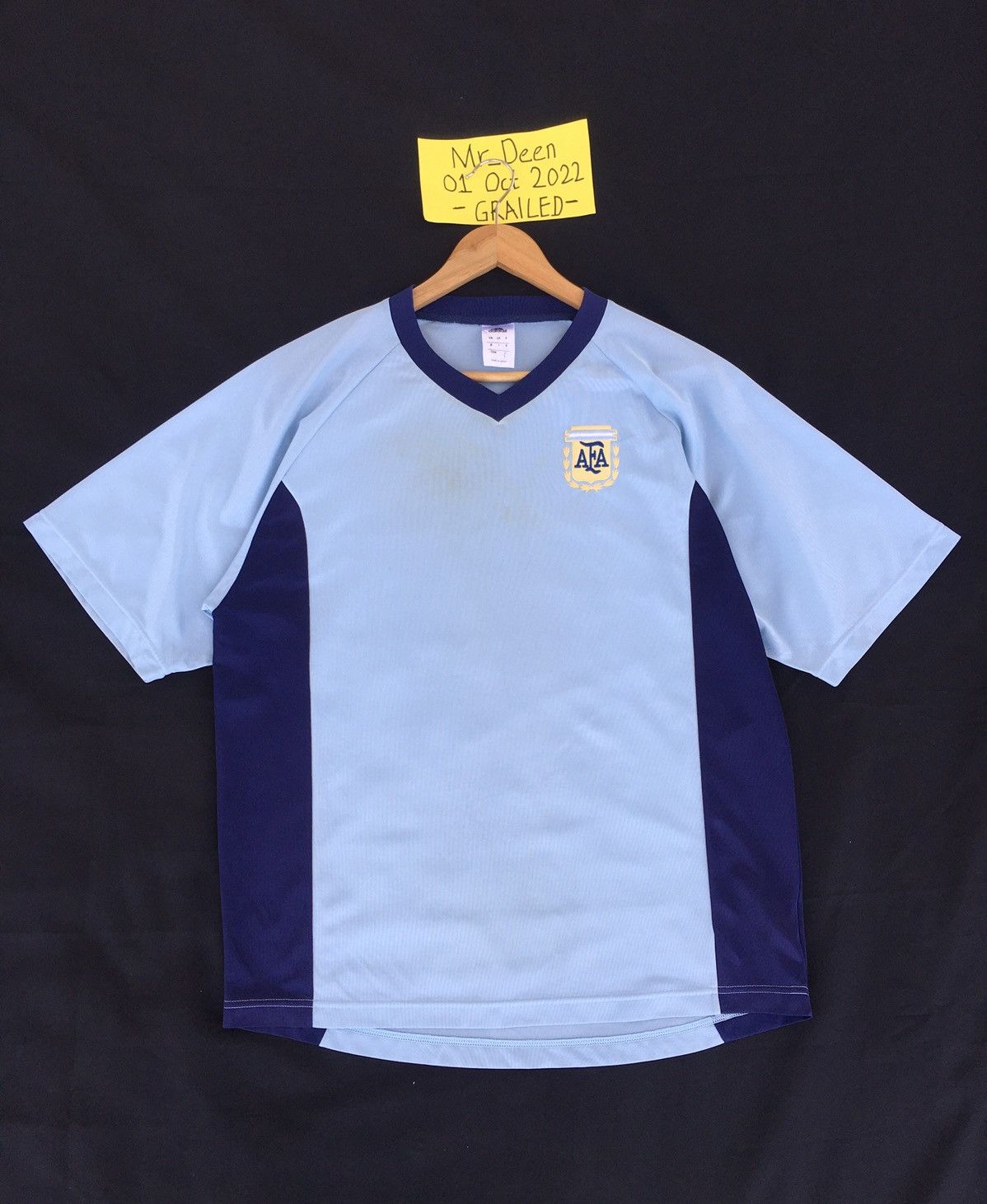 Adidas Rare Vtg Argentina adidas soccer jersey AFA 2002 Size US L / EU 52-54 / 3 - 2 Thumbnail