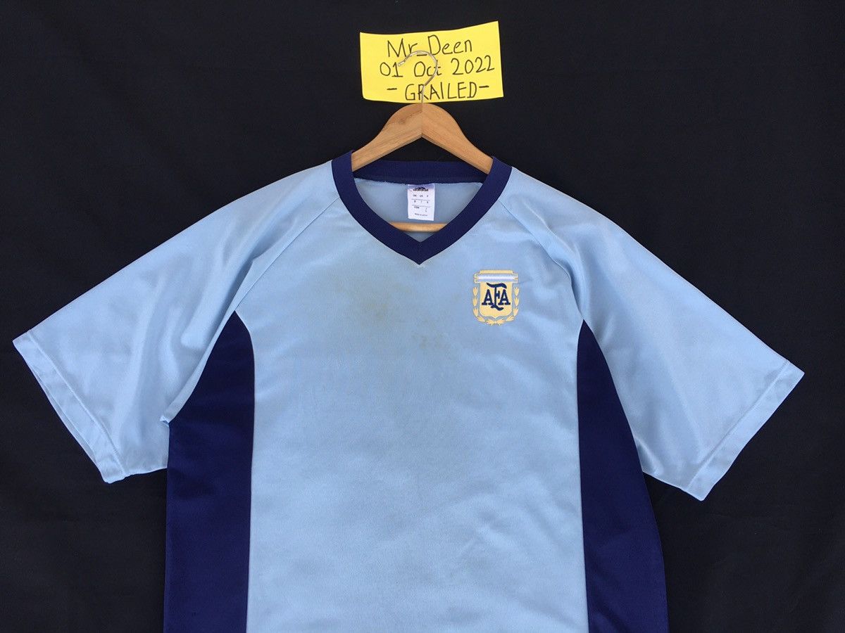 Adidas Rare Vtg Argentina adidas soccer jersey AFA 2002 Size US L / EU 52-54 / 3 - 6 Thumbnail