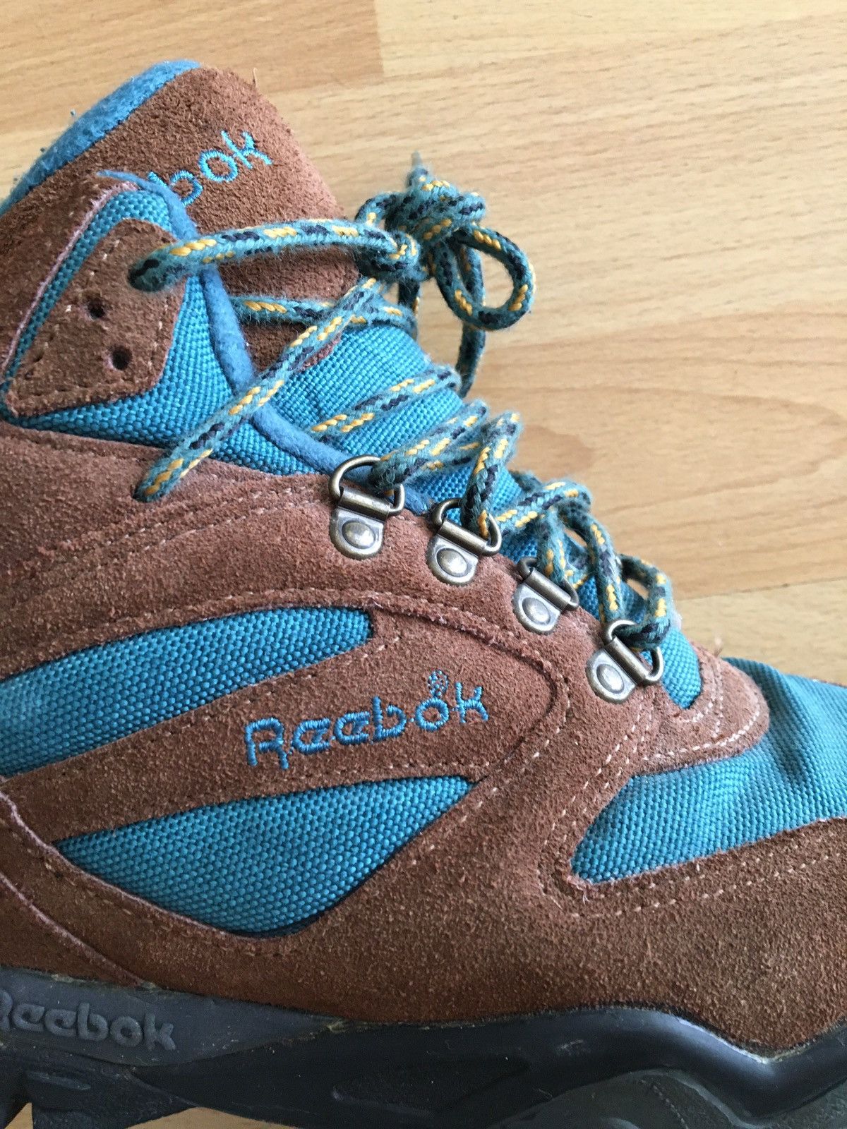 Reebok × Vintage Vintage 90s Reebok active hiking outdoor sport boots Size US 6.5 / EU 39-40 - 3 Thumbnail