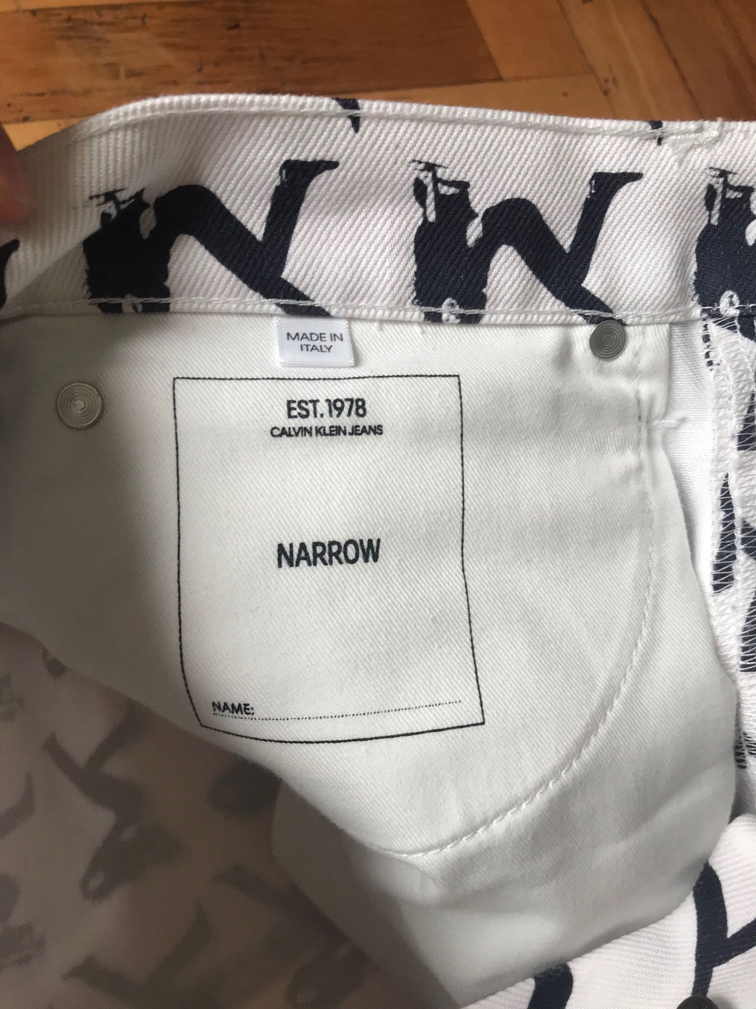 Calvin Klein × Calvin Klein 205W39NYC × Raf Simons calvin klein Est. 1978 Icon denim Size US 34 / EU 50 - 10 Thumbnail