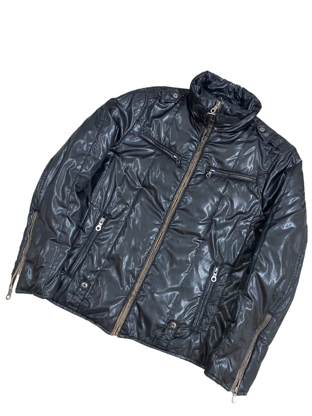 Massimo Osti × Mossimo Vtg🌑Mossimo Sport Riders Jacket Maya Nylon Size M Size US M / EU 48-50 / 2 - 1 Thumbnail