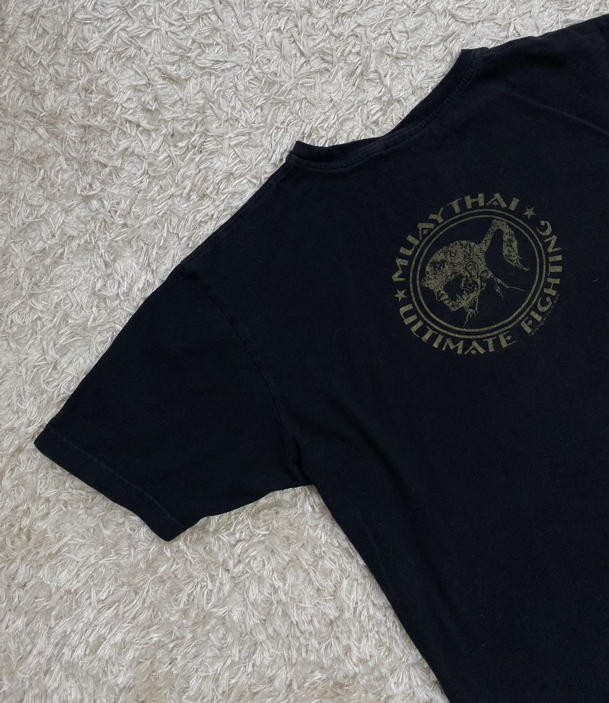 Japanese Brand × Vintage Vintage Muay Thai Boxing Ultimate Fighting t-shirt Size US L / EU 52-54 / 3 - 9 Thumbnail