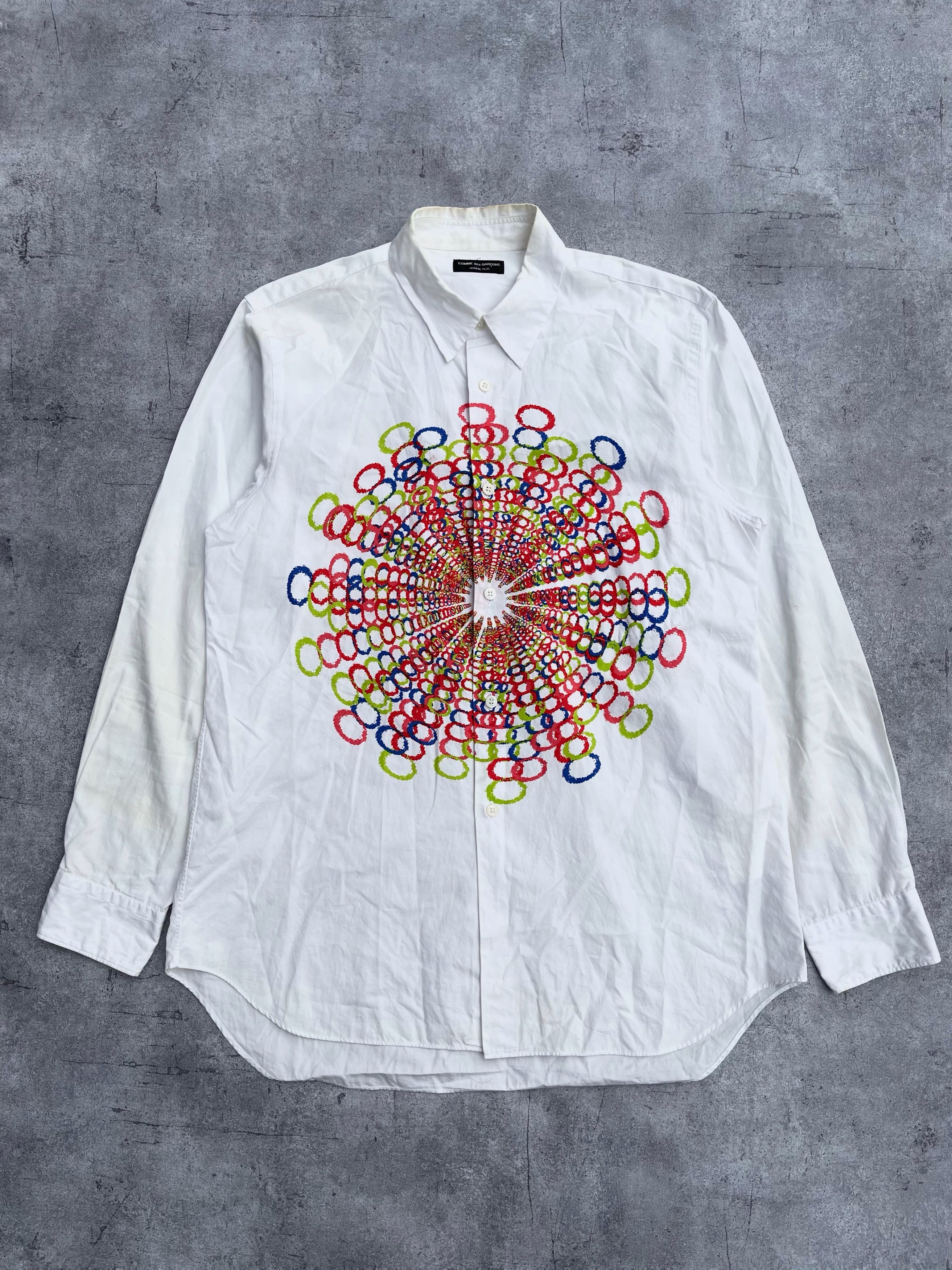 Comme des Garcons Homme Plus Homme Plus A/W2001 Hallucinogen Shirt Size US M / EU 48-50 / 2 - 1 Thumbnail