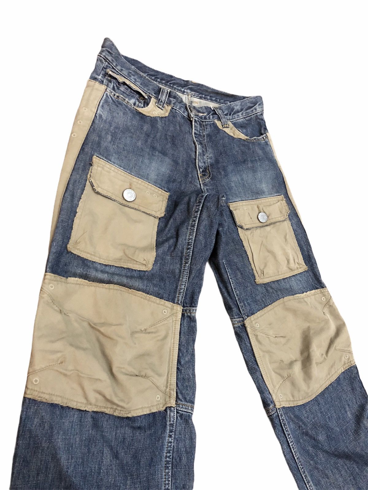 Japanese Brand Japanese Brand Comme Ca Du Mode Men Patches Jeans Hybrid Size US 30 / EU 46 - 3 Thumbnail