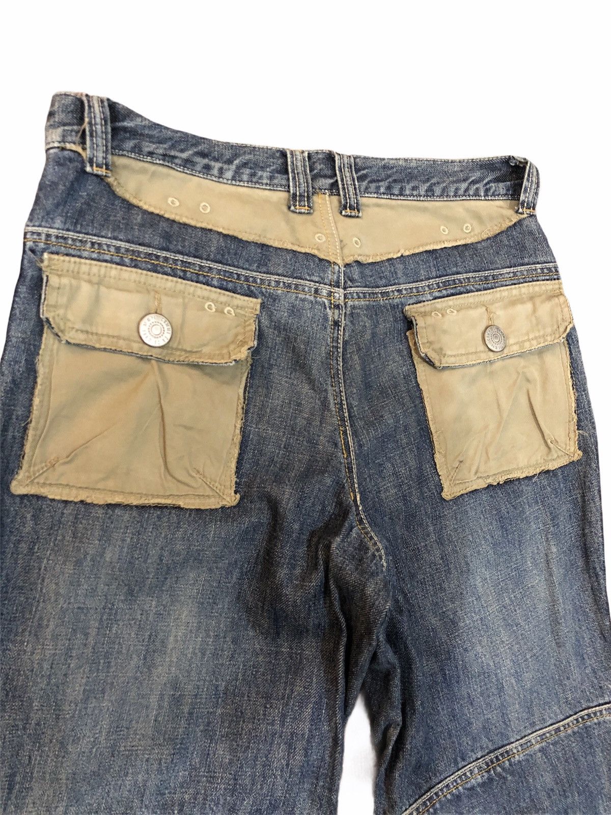 Japanese Brand Japanese Brand Comme Ca Du Mode Men Patches Jeans Hybrid Size US 30 / EU 46 - 4 Thumbnail