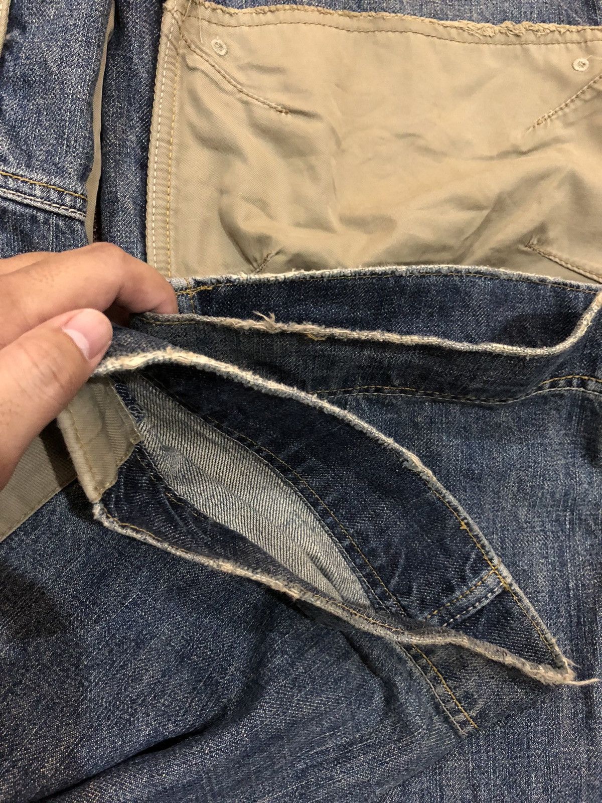 Japanese Brand Japanese Brand Comme Ca Du Mode Men Patches Jeans Hybrid Size US 30 / EU 46 - 6 Thumbnail