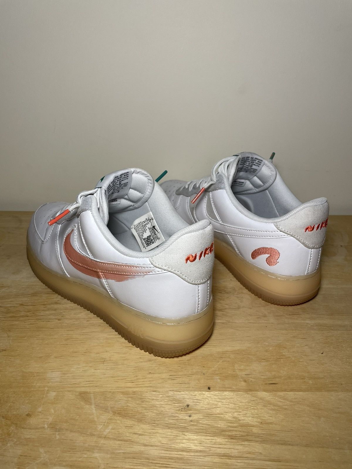 Nike Mayumi Yamase x AF1 Flyleather “Earth Day” Size US 8 / EU 41 - 3 Thumbnail