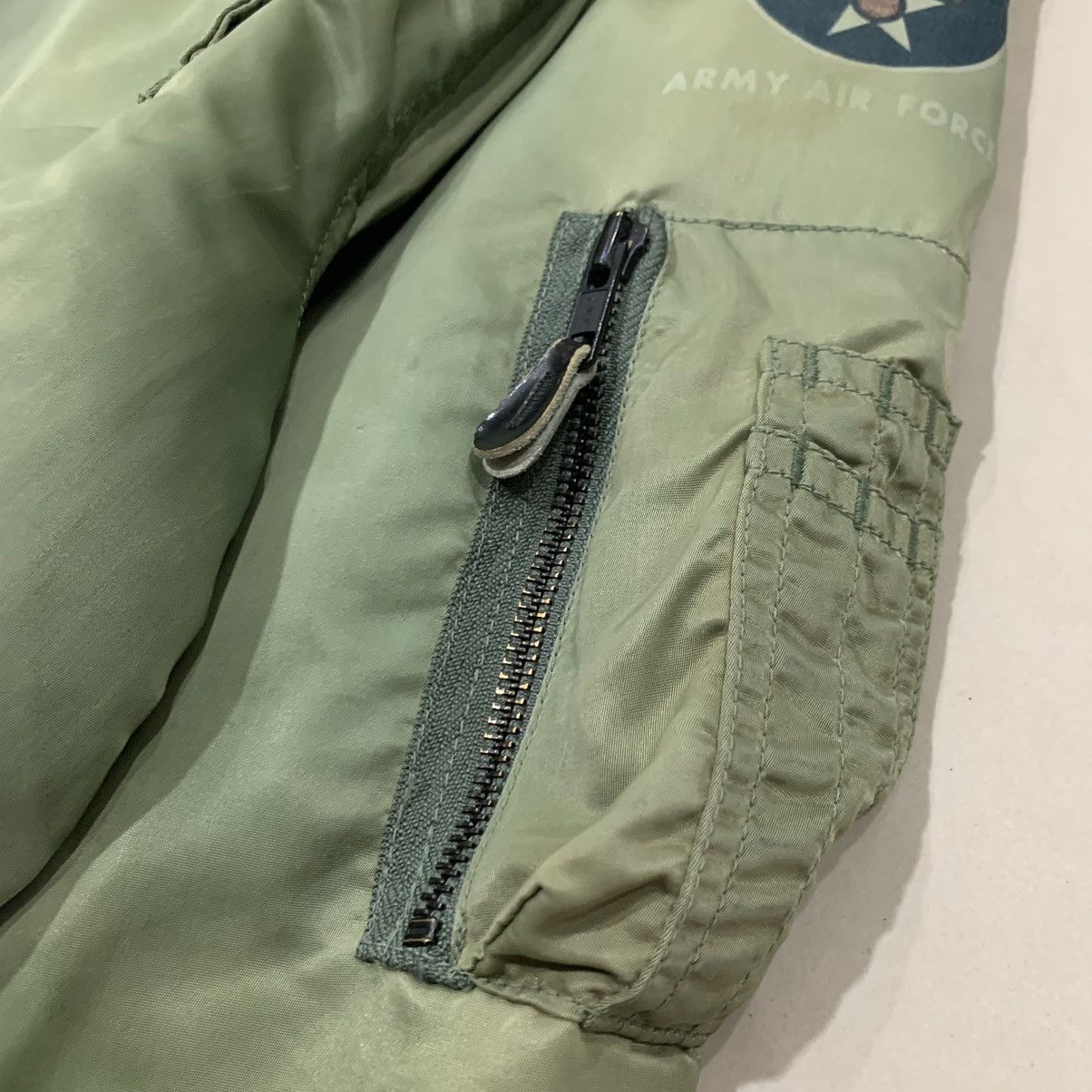 Vintage Vintage Machope MA-1 Army Air Force Bomber Jacket Size US M / EU 48-50 / 2 - 13 Thumbnail