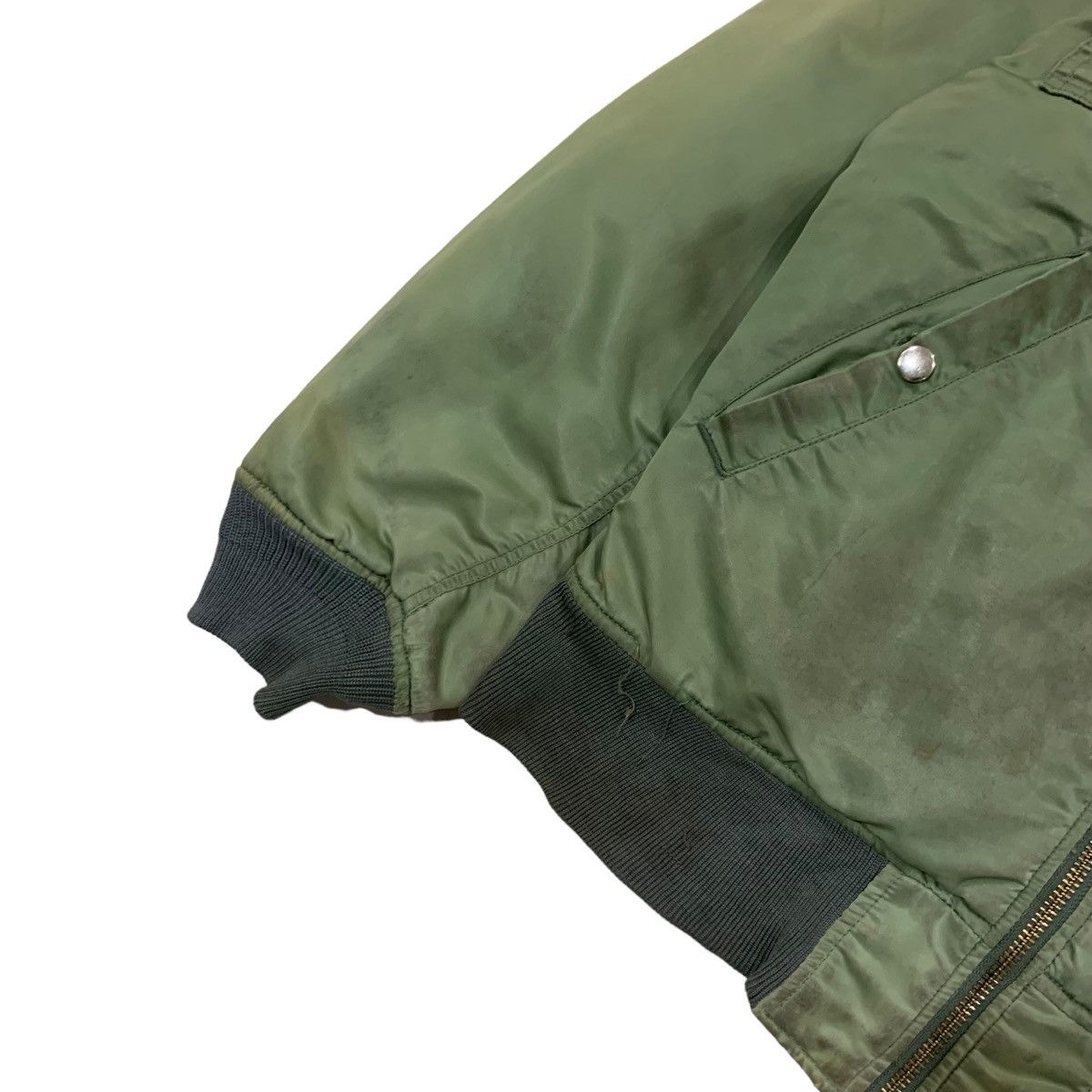 Vintage Vintage Machope MA-1 Army Air Force Bomber Jacket Size US M / EU 48-50 / 2 - 7 Thumbnail