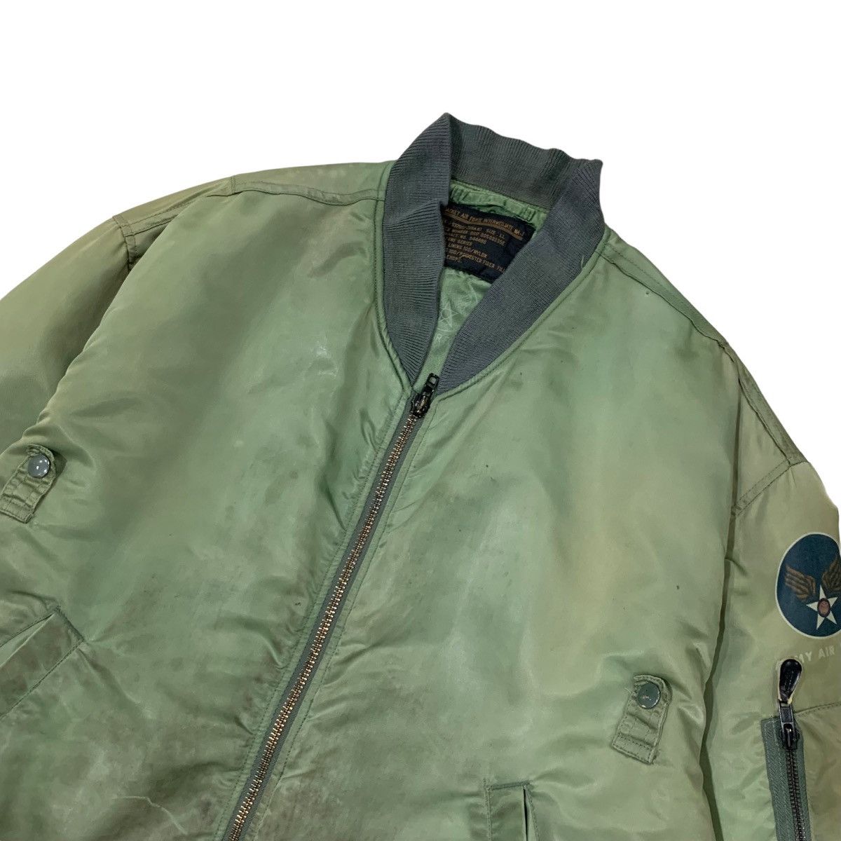 Vintage Vintage Machope MA-1 Army Air Force Bomber Jacket Size US M / EU 48-50 / 2 - 3 Thumbnail