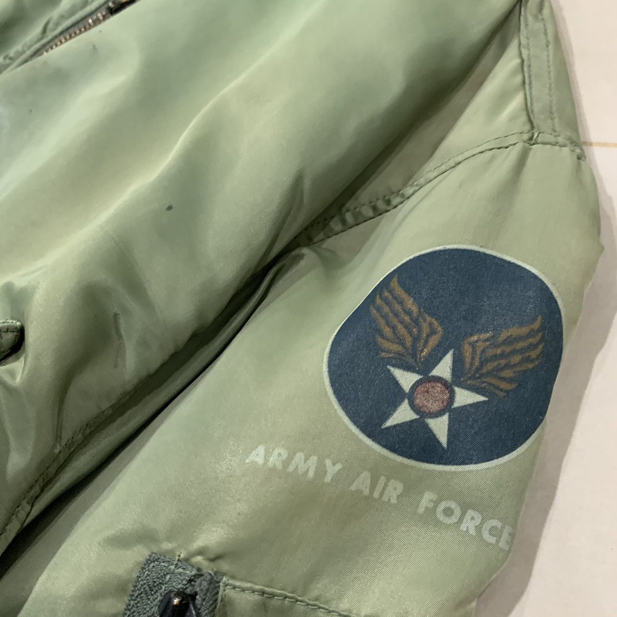 Vintage Vintage Machope MA-1 Army Air Force Bomber Jacket Size US M / EU 48-50 / 2 - 12 Thumbnail