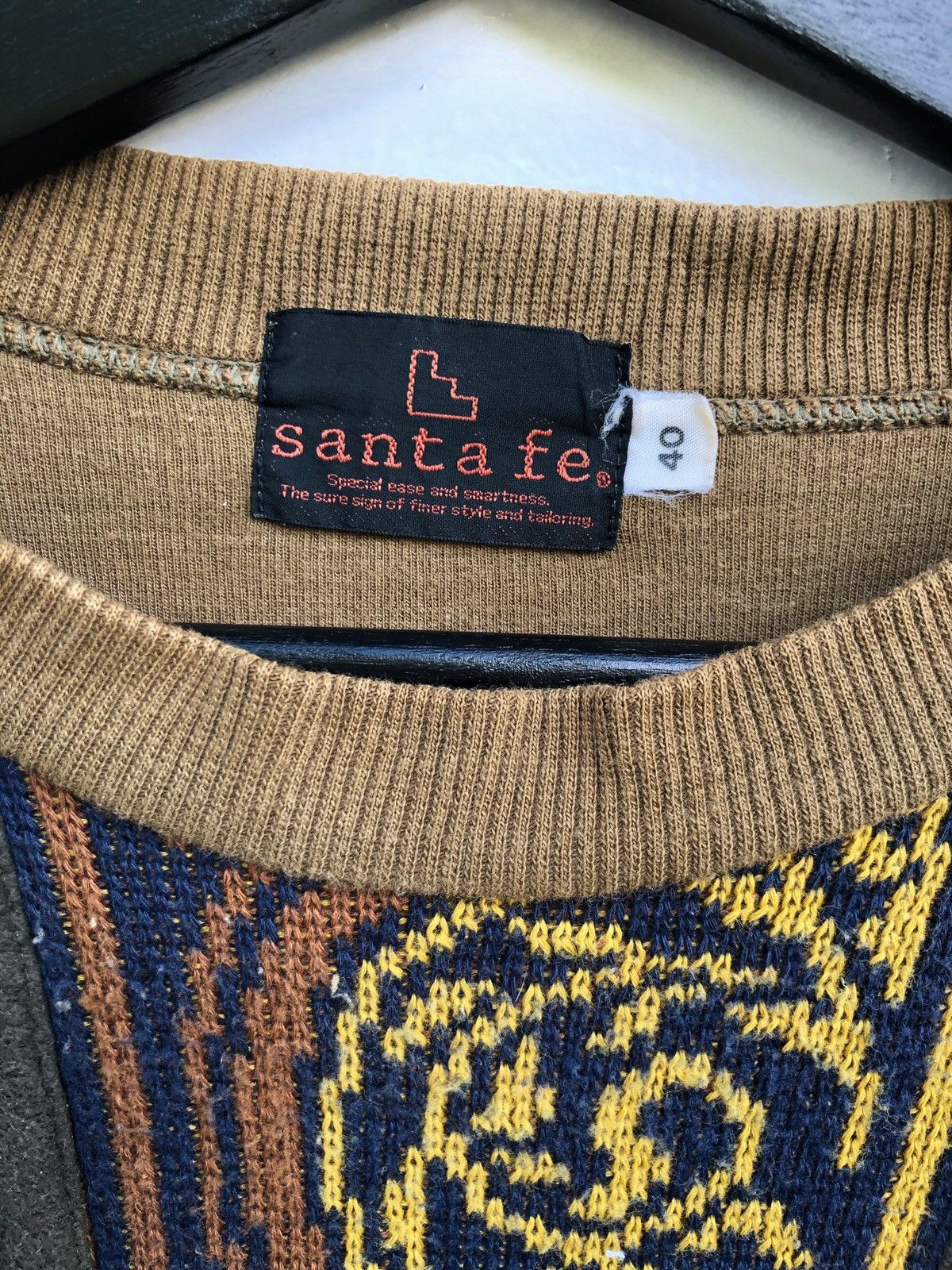 Vintage Santa Fe Nice Design Sweatshirt Size US M / EU 48-50 / 2 - 6 Thumbnail