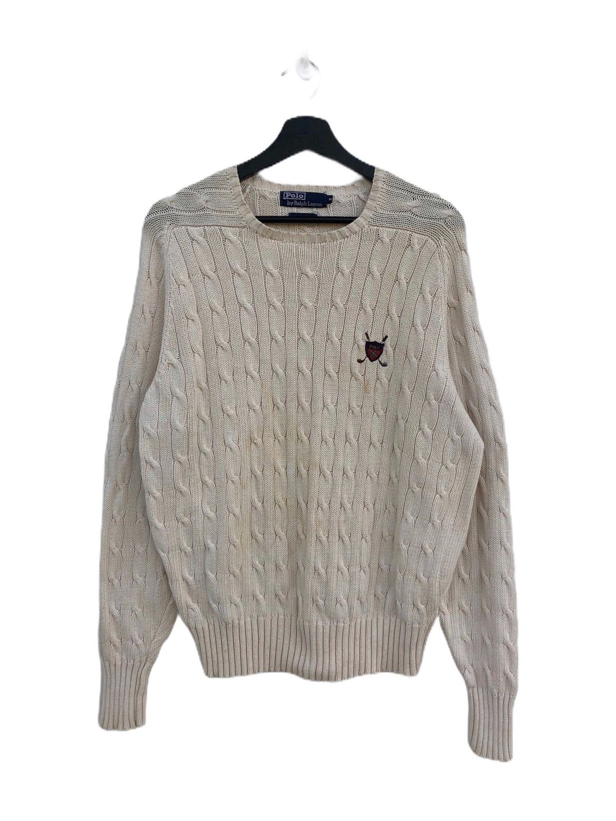 Vintage 90s Polo by Ralph Lauren Knit Sweatshirt