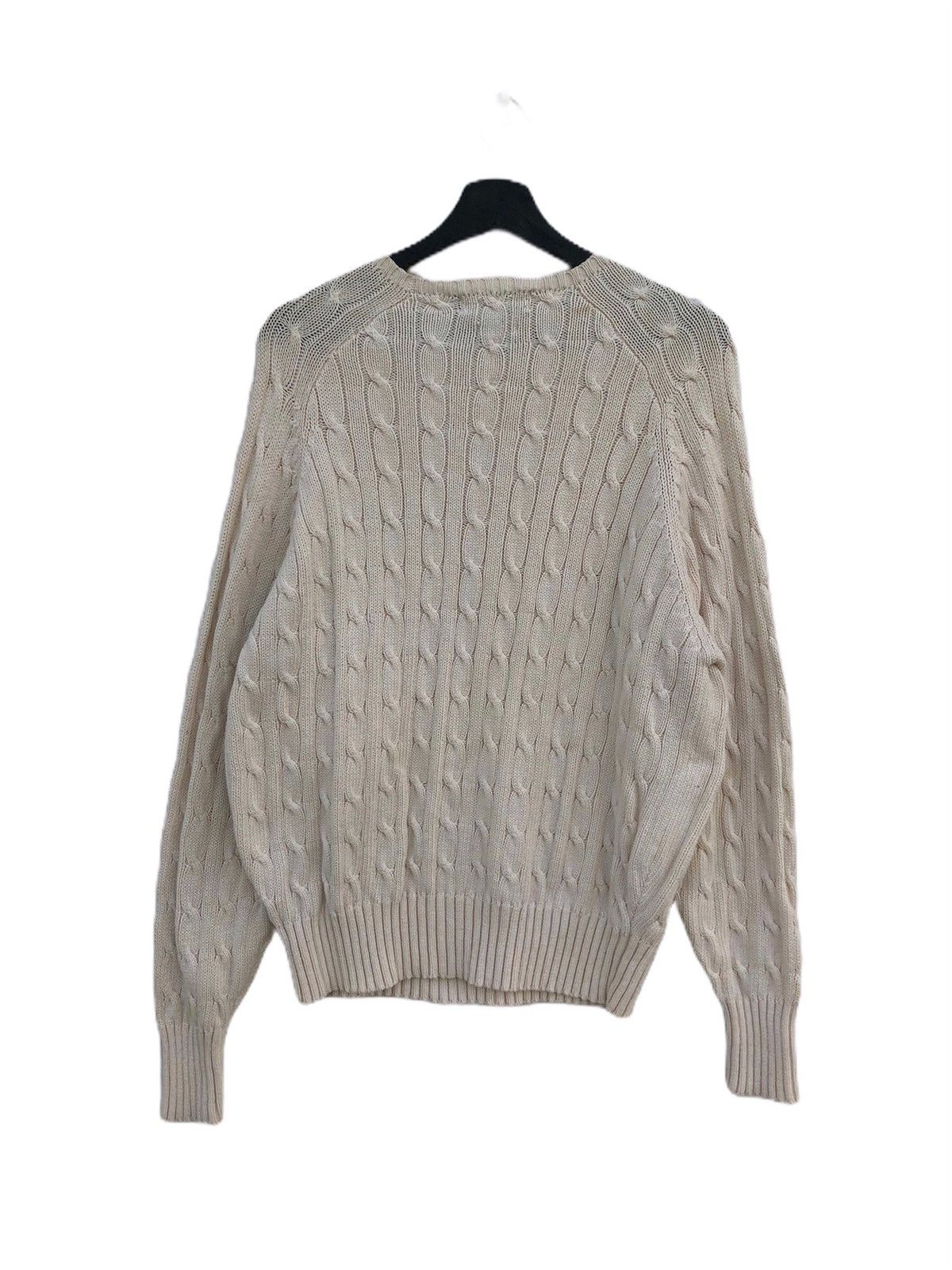 Polo Ralph Lauren Vintage 90s Polo by Ralph Lauren Knit Sweatshirt Size US M / EU 48-50 / 2 - 2 Thumbnail