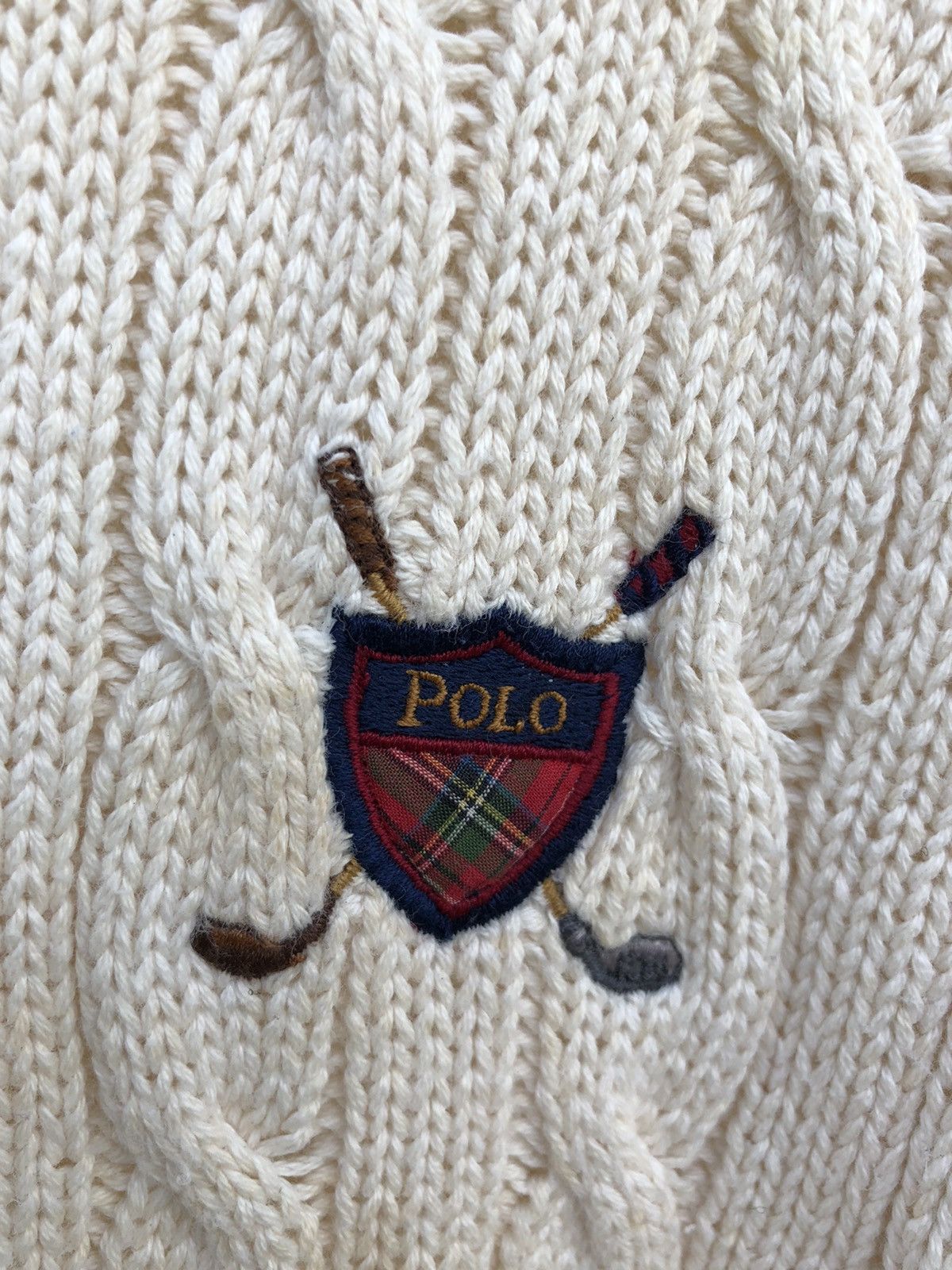 Polo Ralph Lauren Vintage 90s Polo by Ralph Lauren Knit Sweatshirt Size US M / EU 48-50 / 2 - 7 Thumbnail