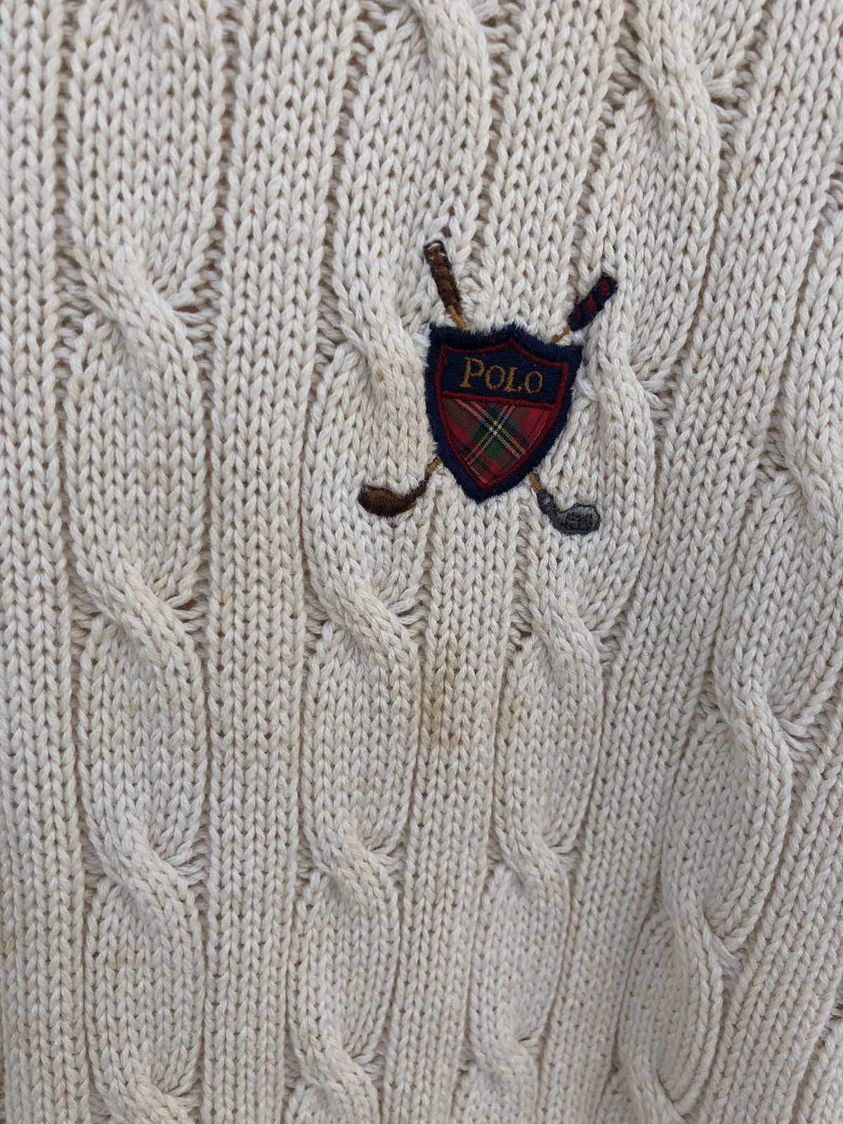Polo Ralph Lauren Vintage 90s Polo by Ralph Lauren Knit Sweatshirt Size US M / EU 48-50 / 2 - 4 Thumbnail
