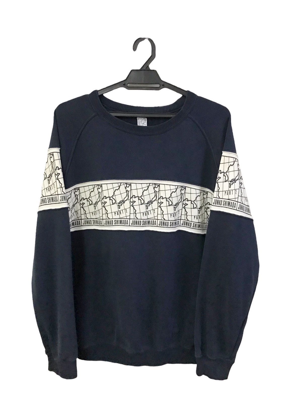 Junko Shimada 🔥Vintage Junko Shimada Spell Out Logo Sweatshirt Size US M / EU 48-50 / 2 - 1 Thumbnail