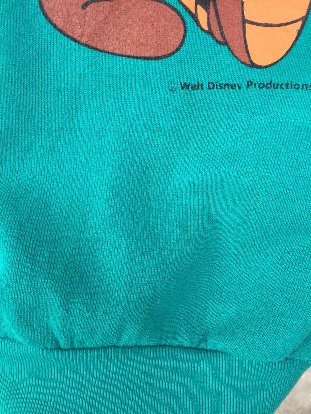 Disney × Mickey Mouse Vintage 80s Walt Disney Production Mickey Mouse Sweatshirt Size US S / EU 44-46 / 1 - 3 Thumbnail