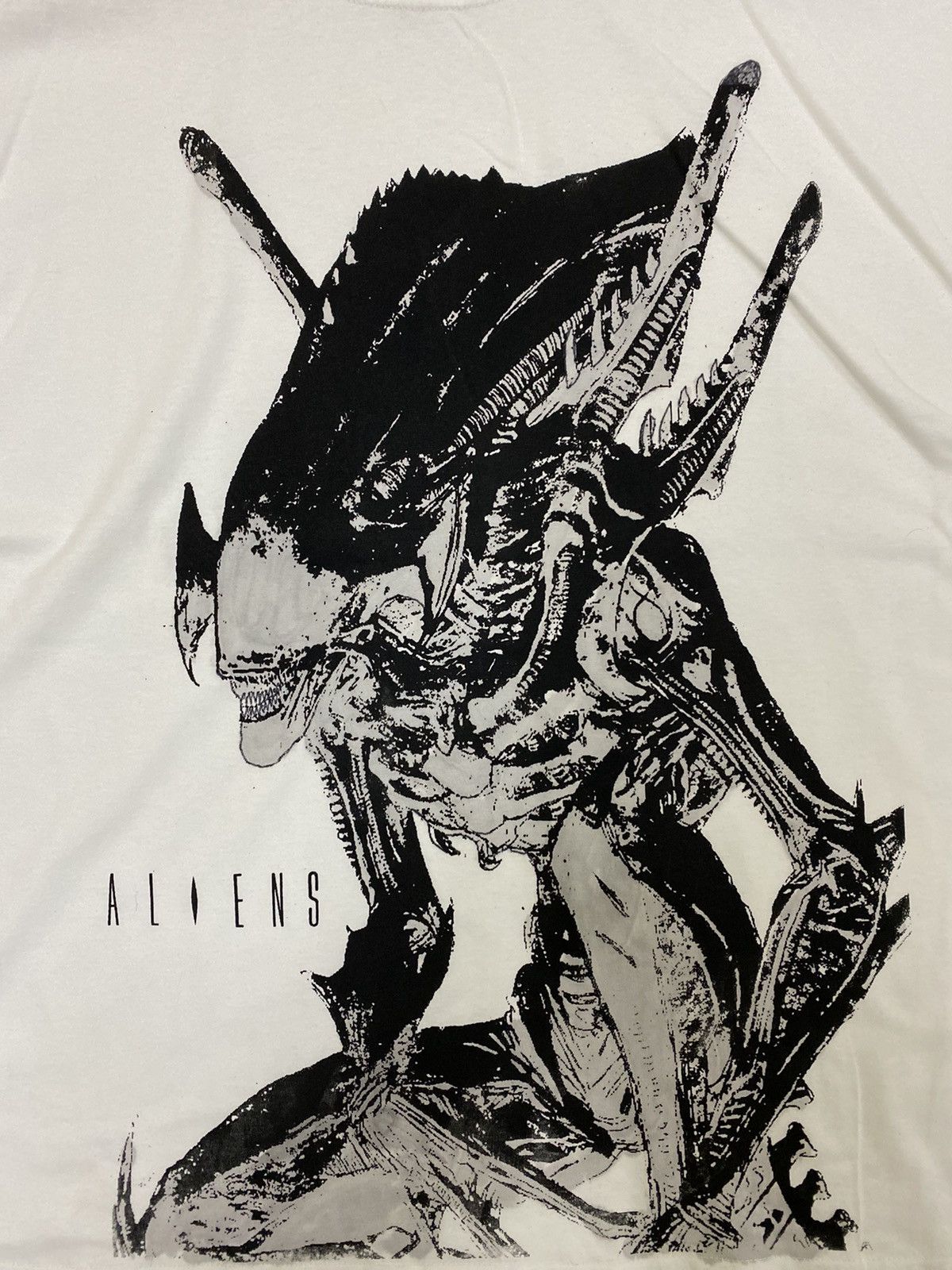 Rap Tees vintage 90s ALIENS movie film horror rare promo t-shirts Size US XL / EU 56 / 4 - 2 Thumbnail
