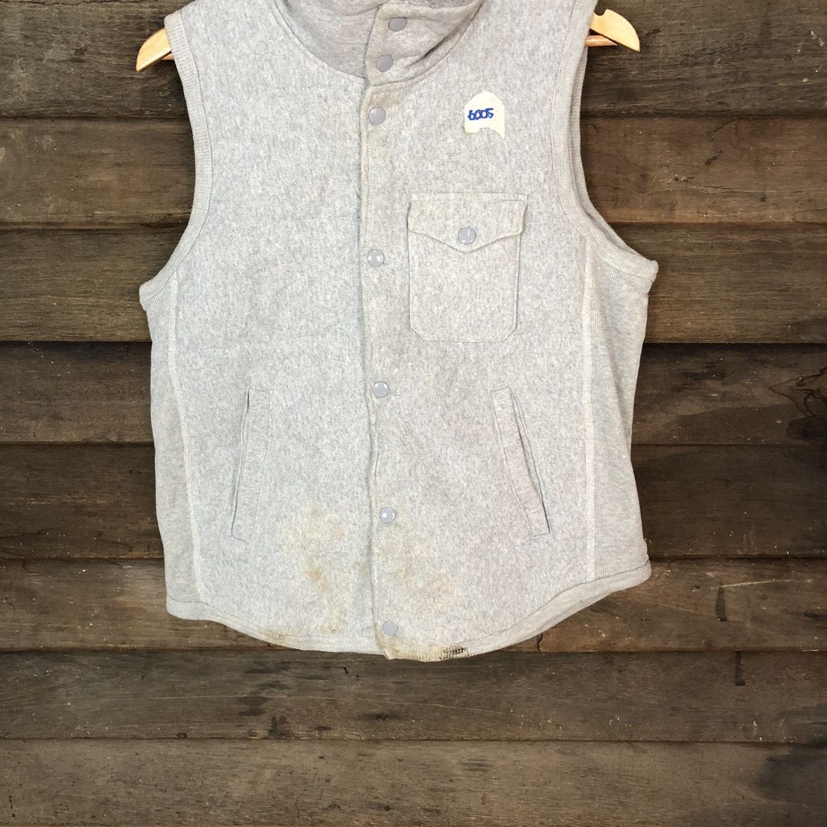 Champion × Vintage (Reverse Weave) Champion Grey Vest #6005 Size US M / EU 48-50 / 2 - 9 Thumbnail