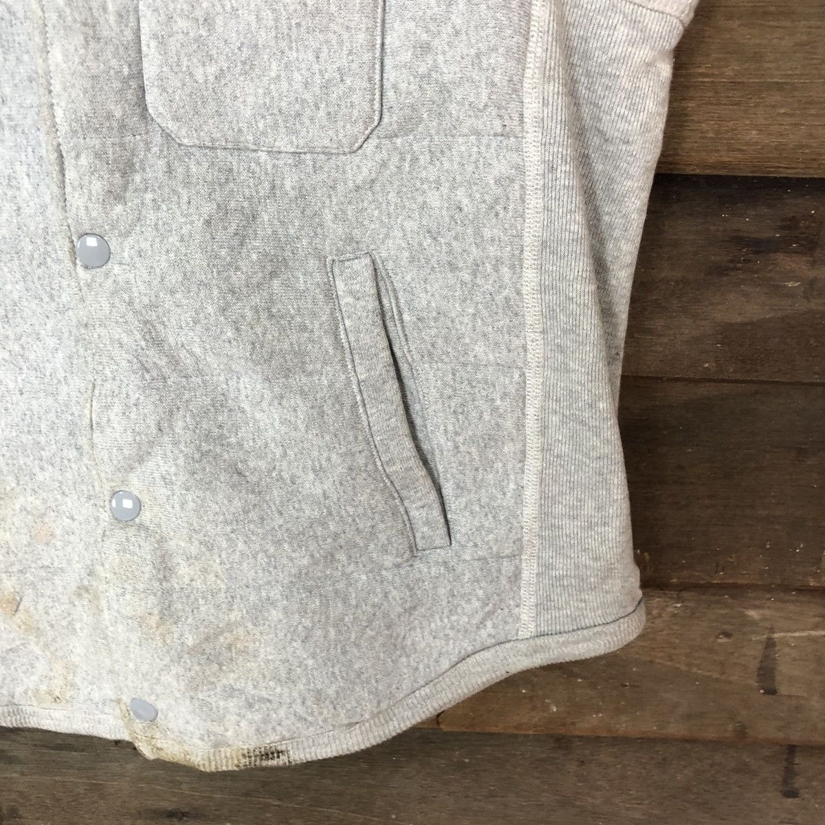 Champion × Vintage (Reverse Weave) Champion Grey Vest #6005 Size US M / EU 48-50 / 2 - 5 Thumbnail