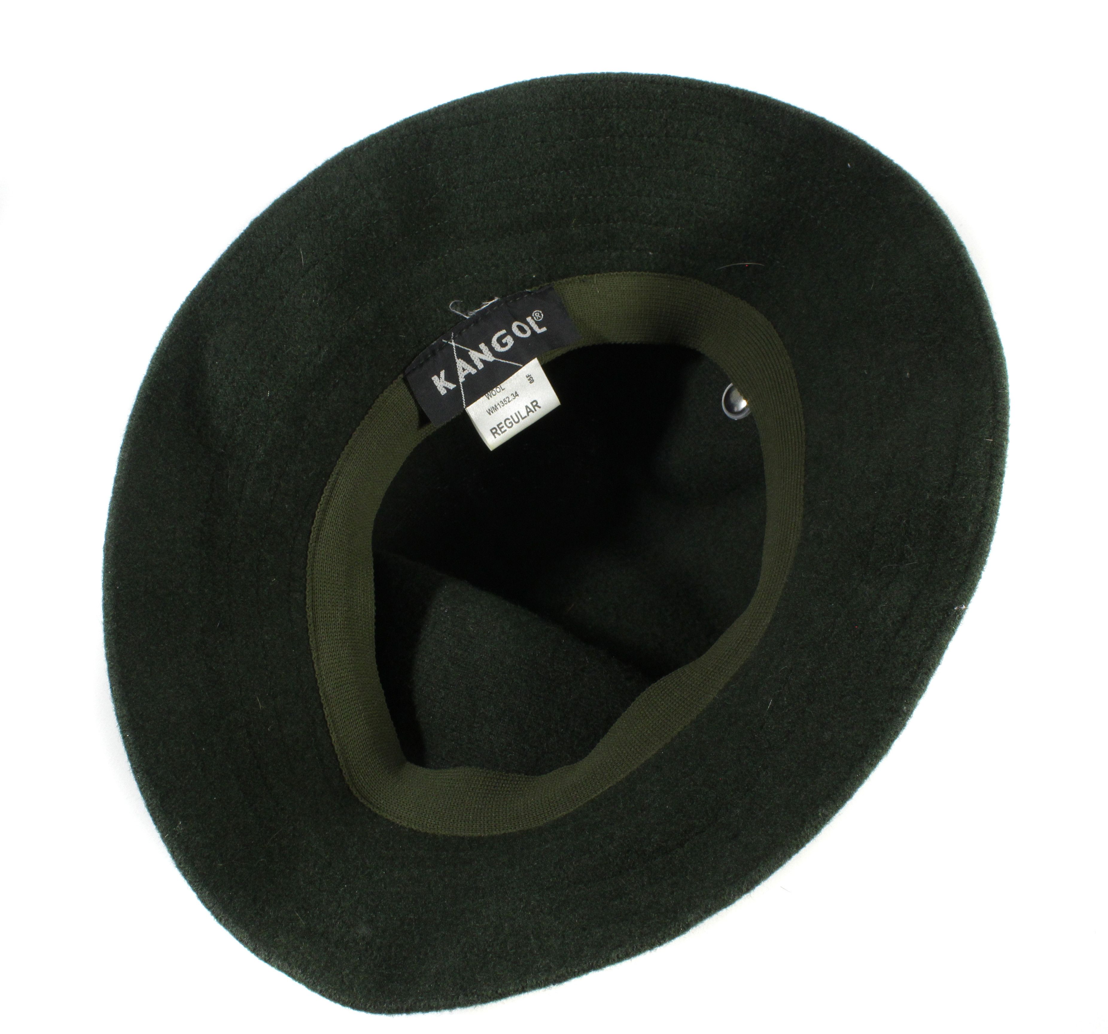 Kangol 00S Logo Wool Bucket Hat Vintage Size ONE SIZE - 5 Thumbnail