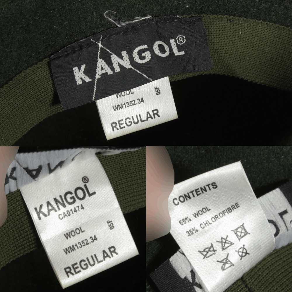 Kangol 00S Logo Wool Bucket Hat Vintage Size ONE SIZE - 6 Thumbnail