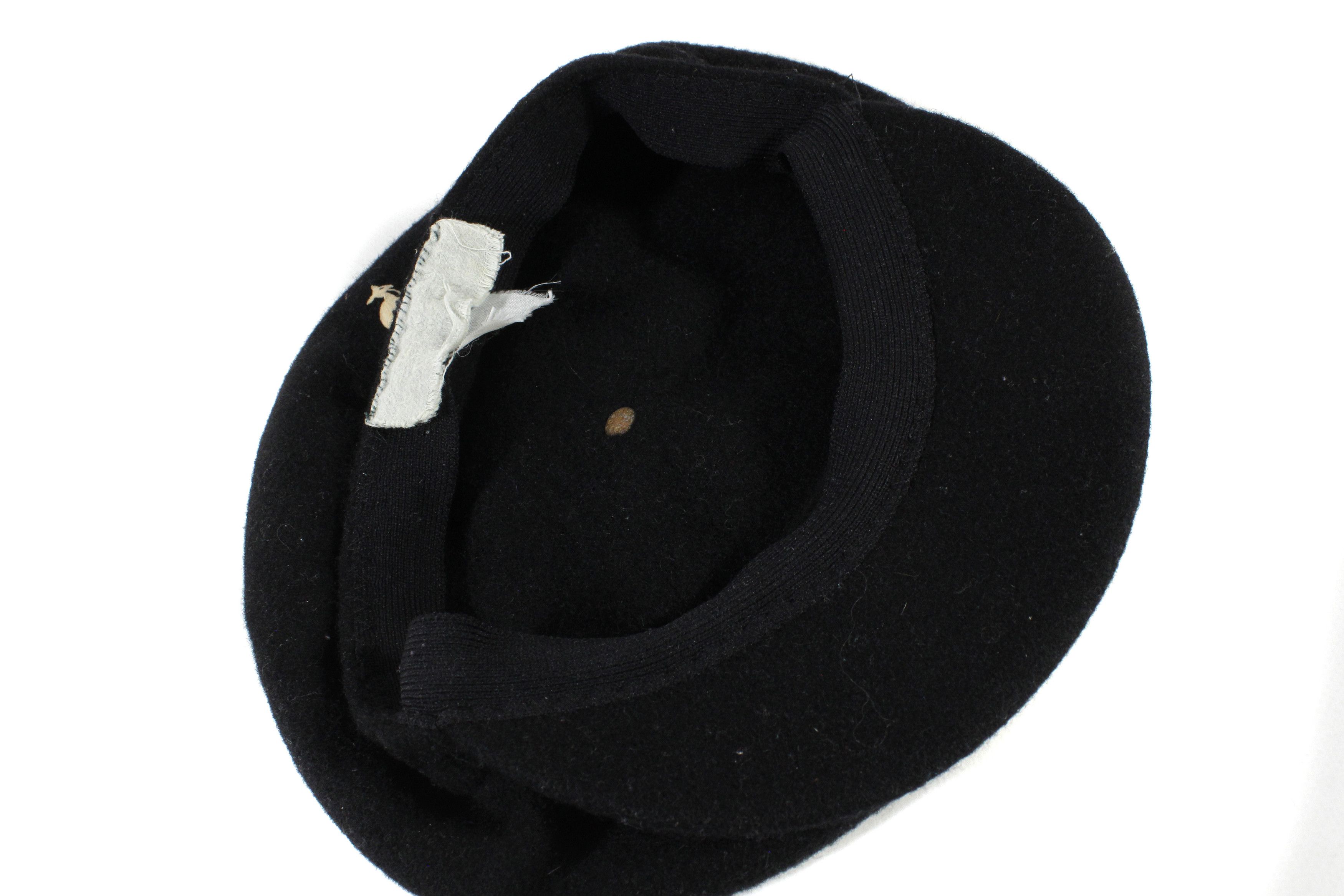 Kangol 90S Logo Beret Wool Hat Vintage Size ONE SIZE - 5 Thumbnail