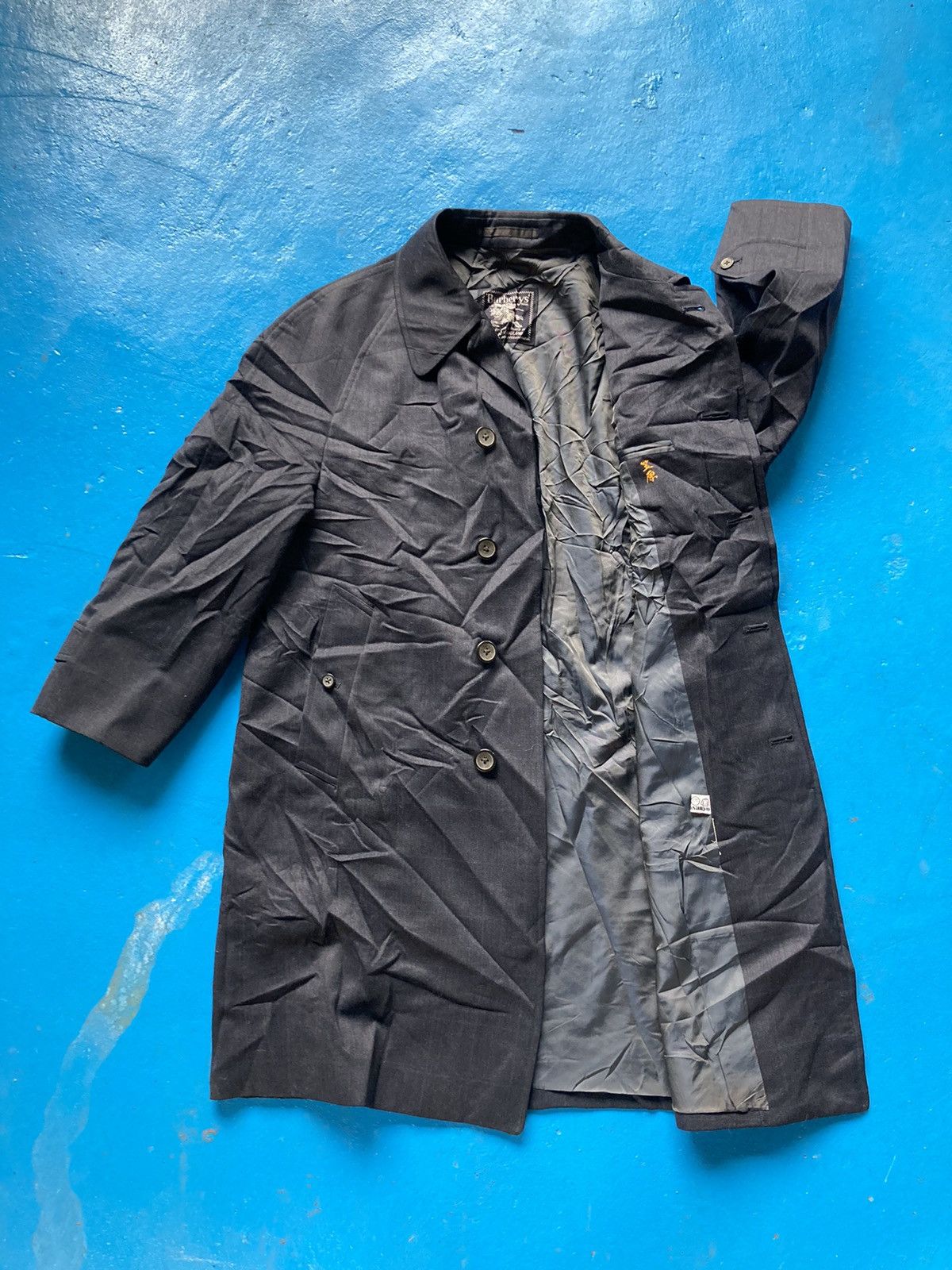Burberry × Vintage Vintage Burberry London Long Jacket Size US L / EU 52-54 / 3 - 2 Thumbnail