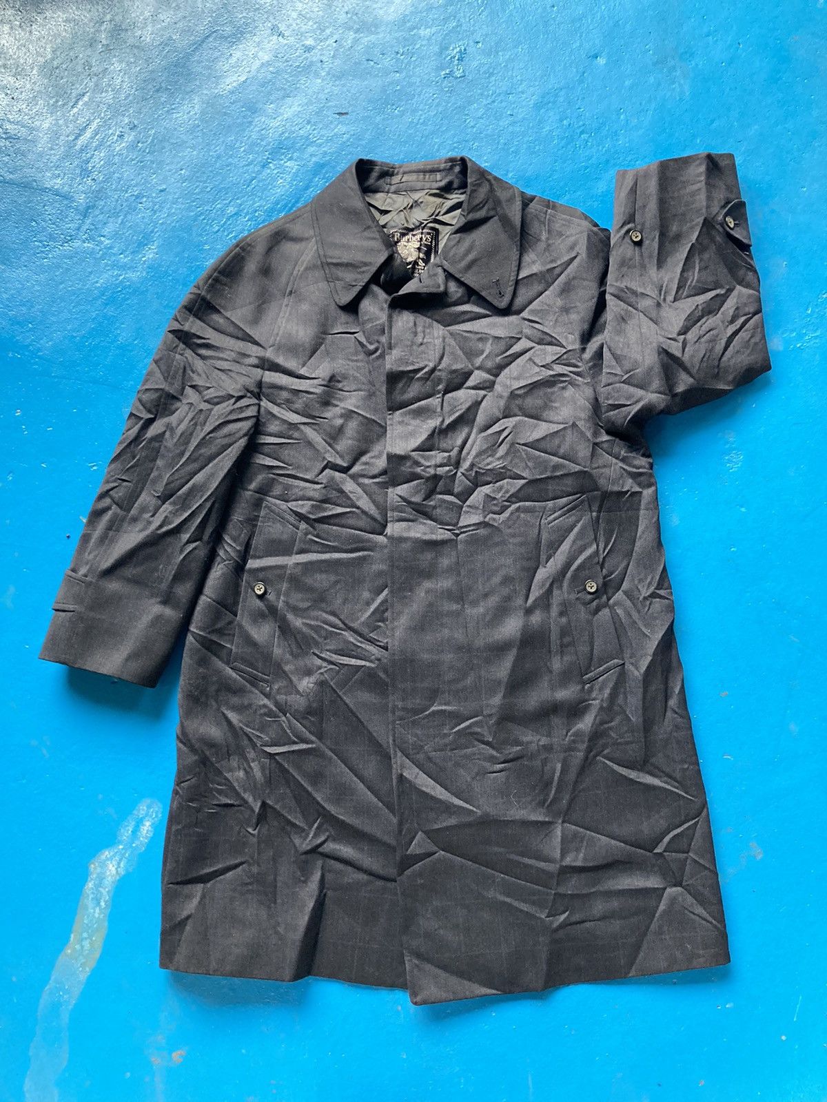Burberry × Vintage Vintage Burberry London Long Jacket Size US L / EU 52-54 / 3 - 1 Thumbnail
