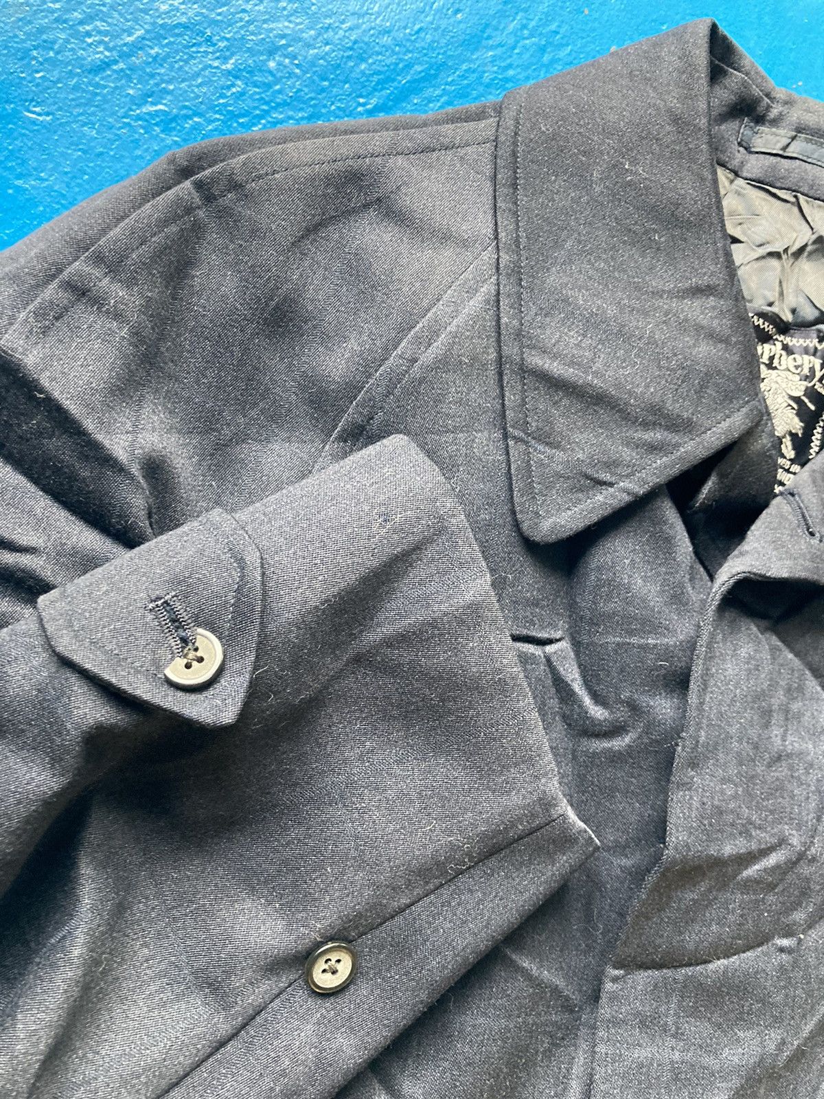 Burberry × Vintage Vintage Burberry London Long Jacket Size US L / EU 52-54 / 3 - 5 Thumbnail
