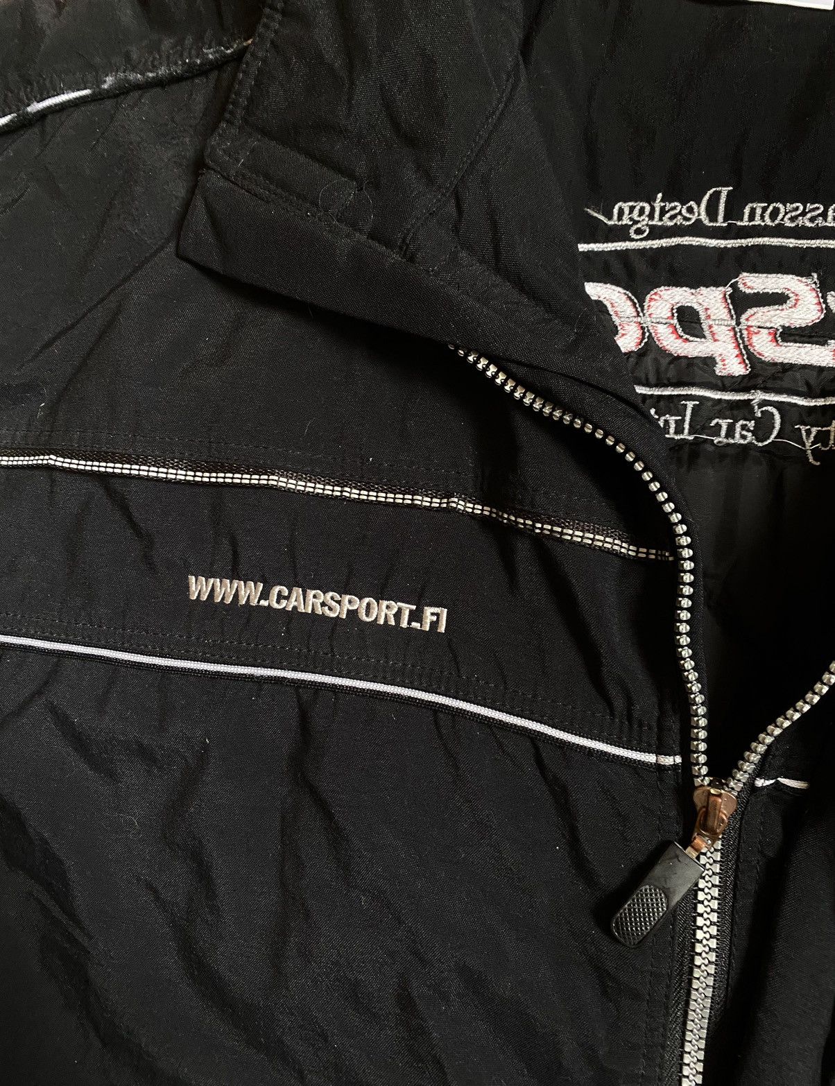 Umbro × Vintage 90s Racing Jacket Umbro Carsport vintage black jacket Size US XL / EU 56 / 4 - 7 Thumbnail