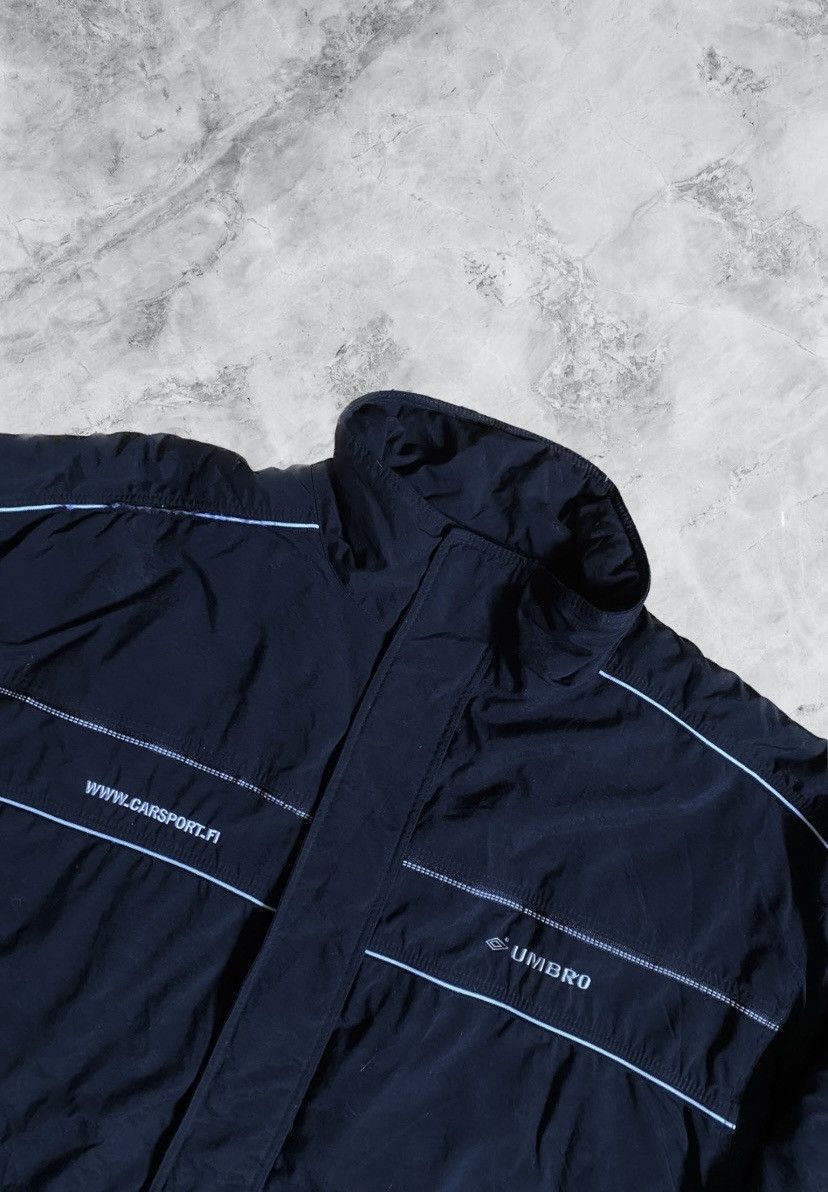 Umbro × Vintage 90s Racing Jacket Umbro Carsport vintage black jacket Size US XL / EU 56 / 4 - 3 Thumbnail