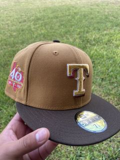 New Era 59Fifty Texas Rangers 40th Anniversary Patch Jersey Hat - Blac –  Hat Club