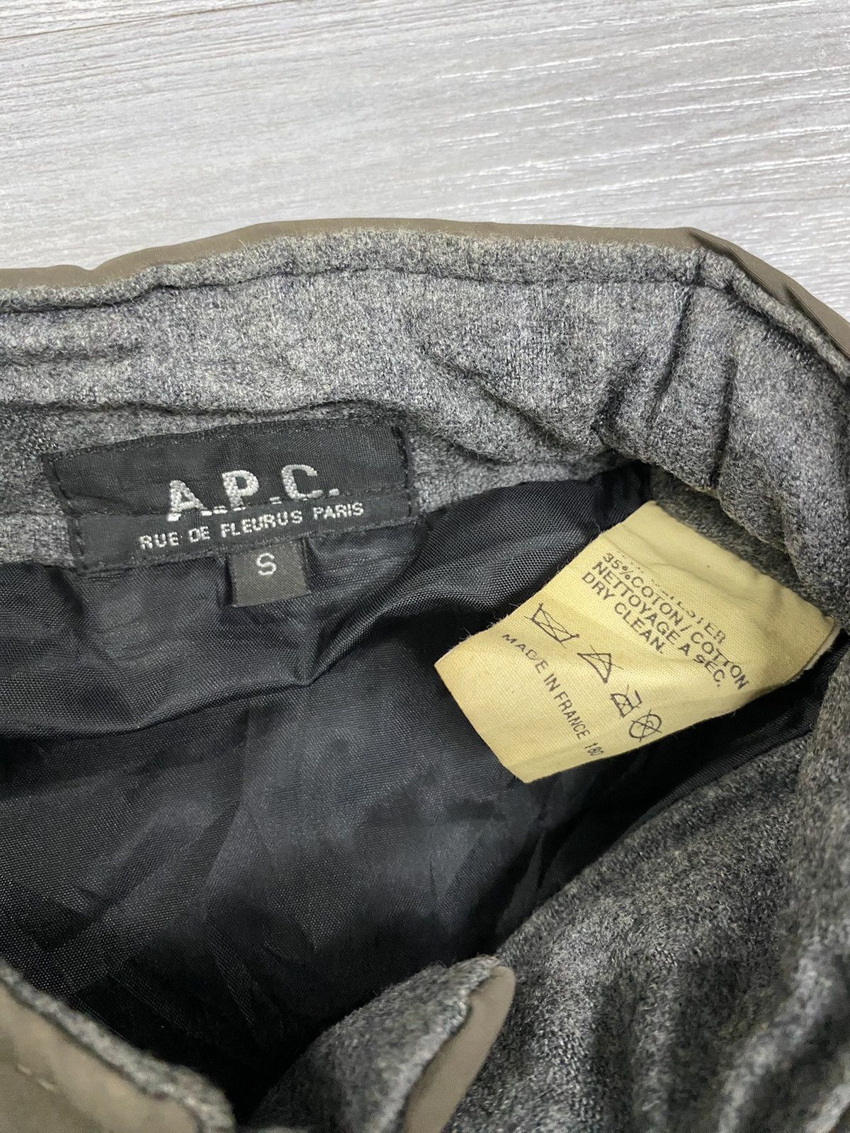 A.P.C. A.P.C Made In France Vest Size US S / EU 44-46 / 1 - 4 Thumbnail