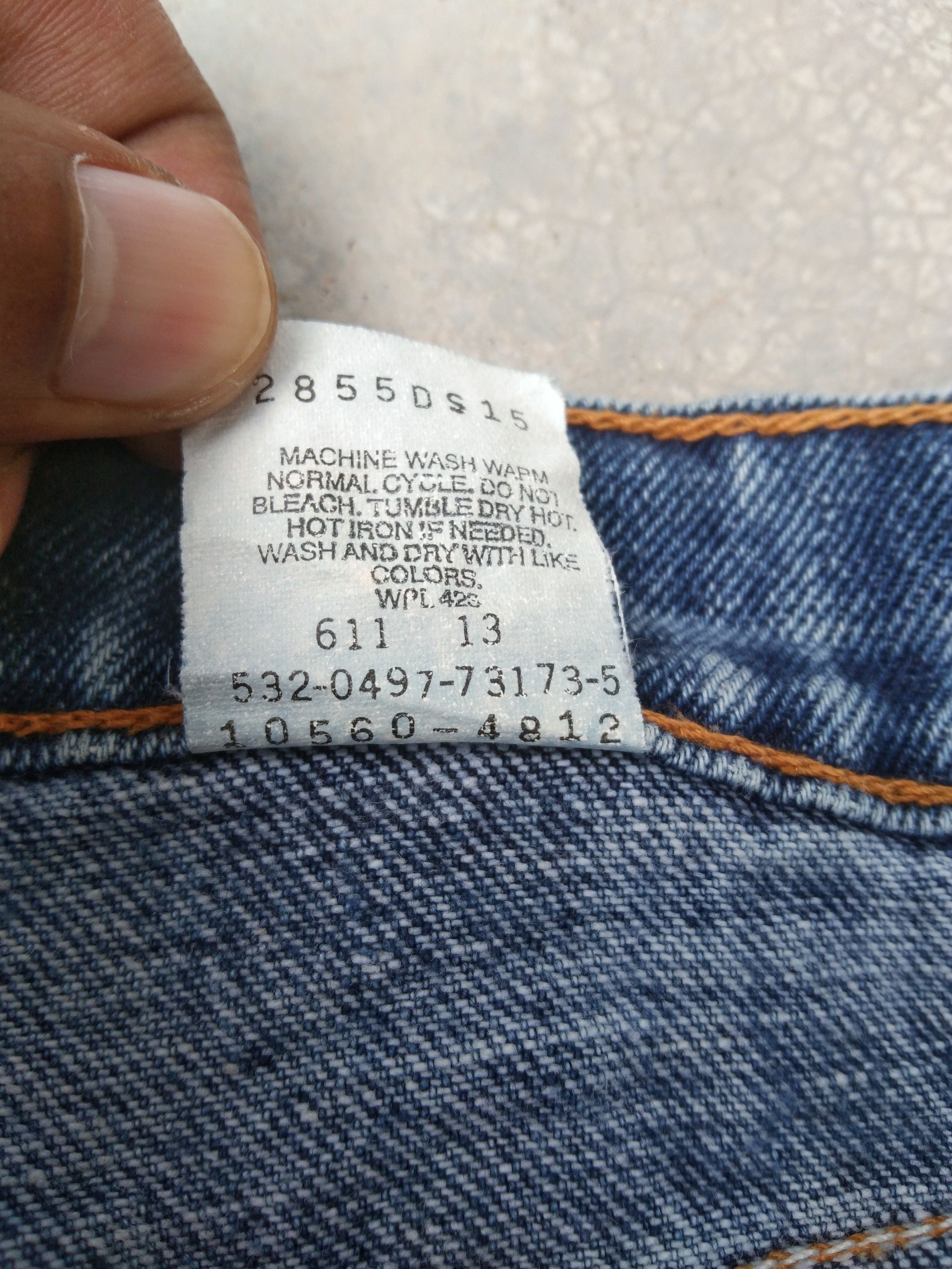 Levi's 90s Vintage Levi's Jeans 560 Made In USA 28x33 Size US 28 / EU 44 - 10 Thumbnail
