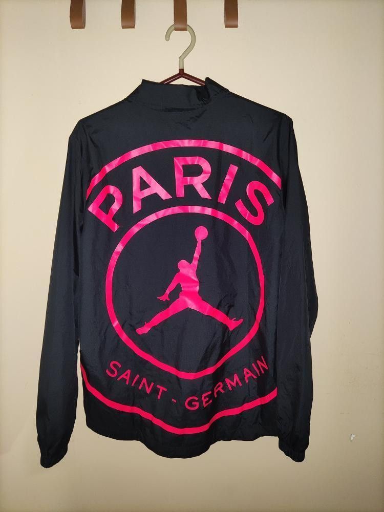 Jordan Brand Nike Nike Jordan PSG Paris Saint germain rare coach jacket Grailed