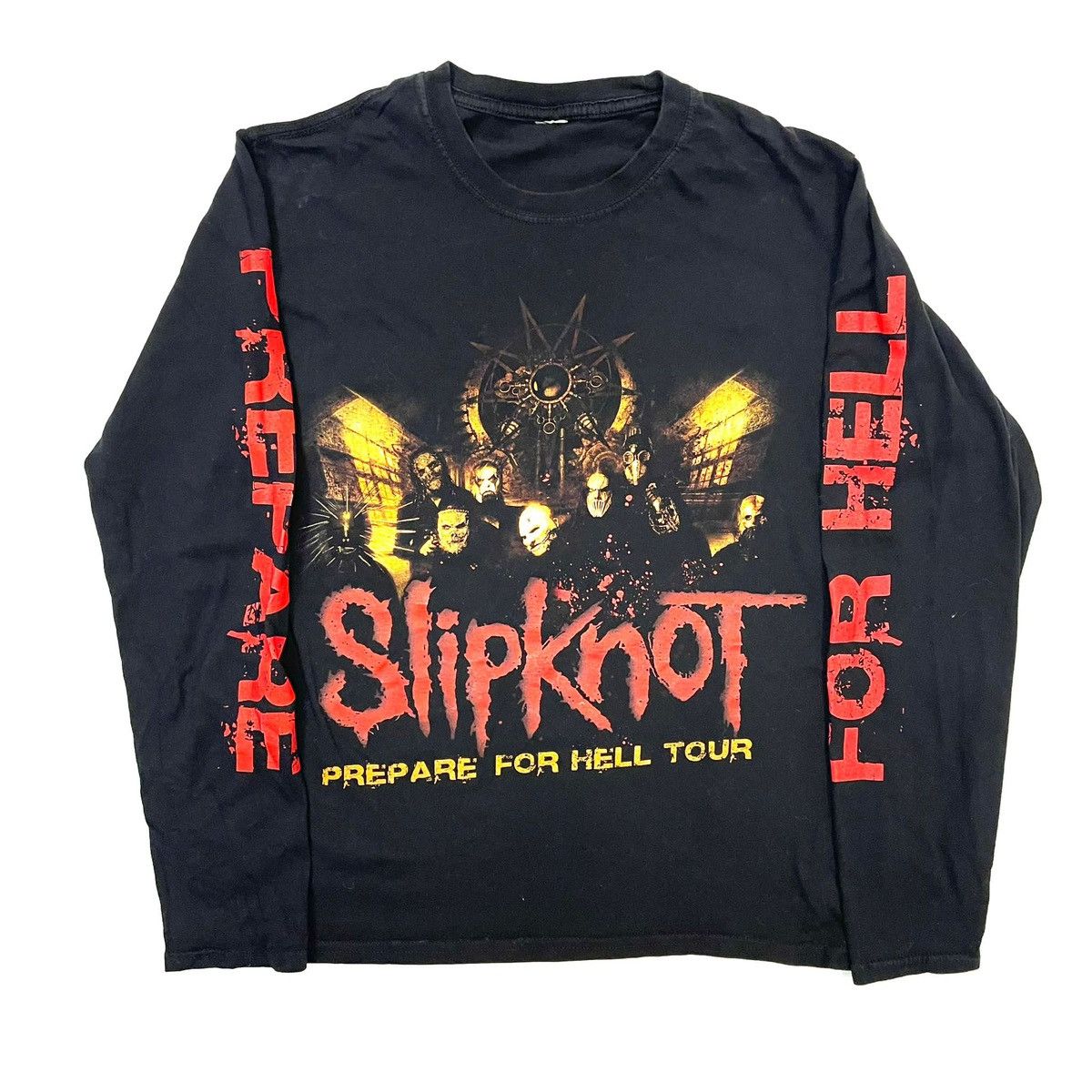 Vintage Slipknot Prepare for Hell Tour longsleeve band shirt vintage