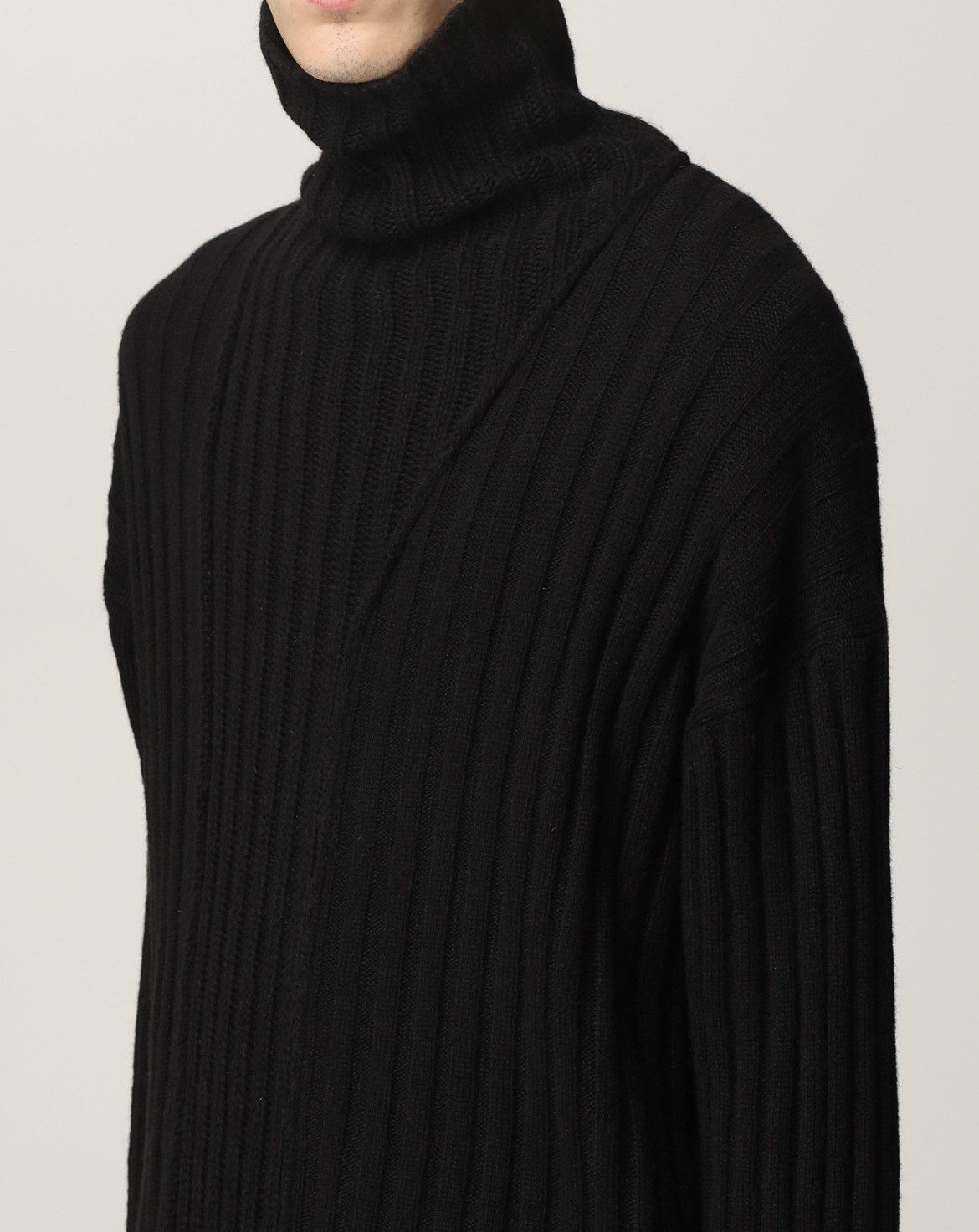 Yohji Yamamoto 22SS Ribbed Sweater Size US L / EU 52-54 / 3 - 2 Thumbnail