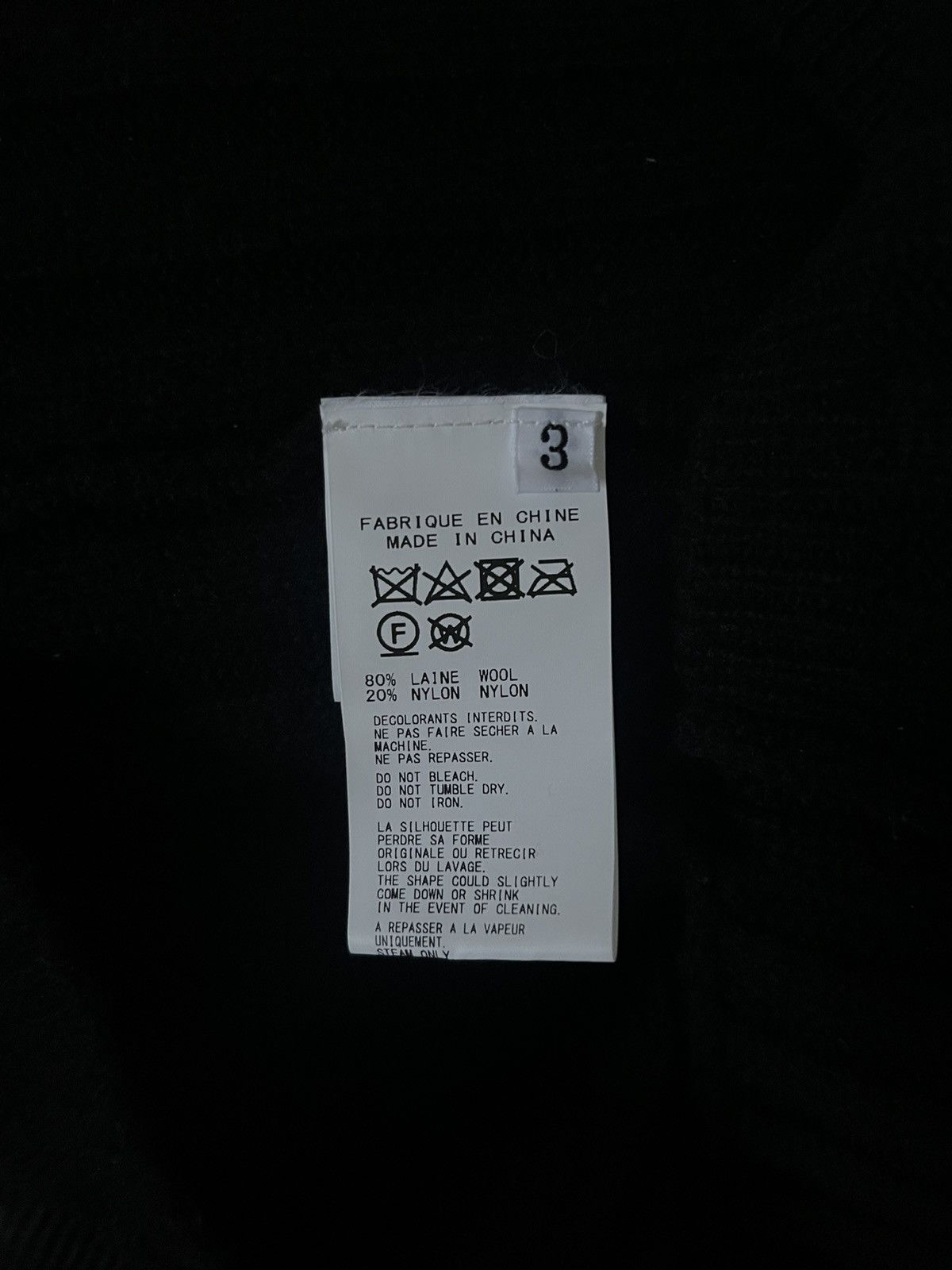 Yohji Yamamoto 22SS Ribbed Sweater Size US L / EU 52-54 / 3 - 9 Thumbnail