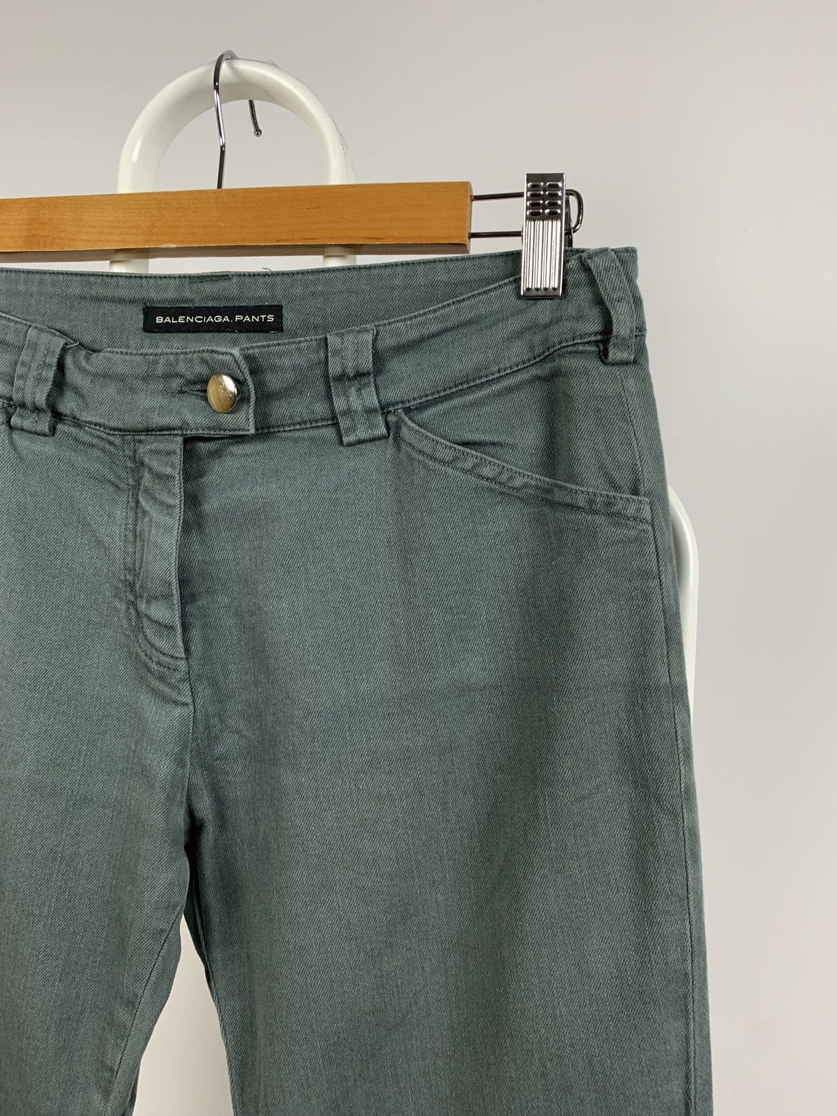 Balenciaga Balenciaga Women’s Ankle Zip Skinny Denim Jeans Pants Size 27" / US 4 / IT 40 - 8 Thumbnail