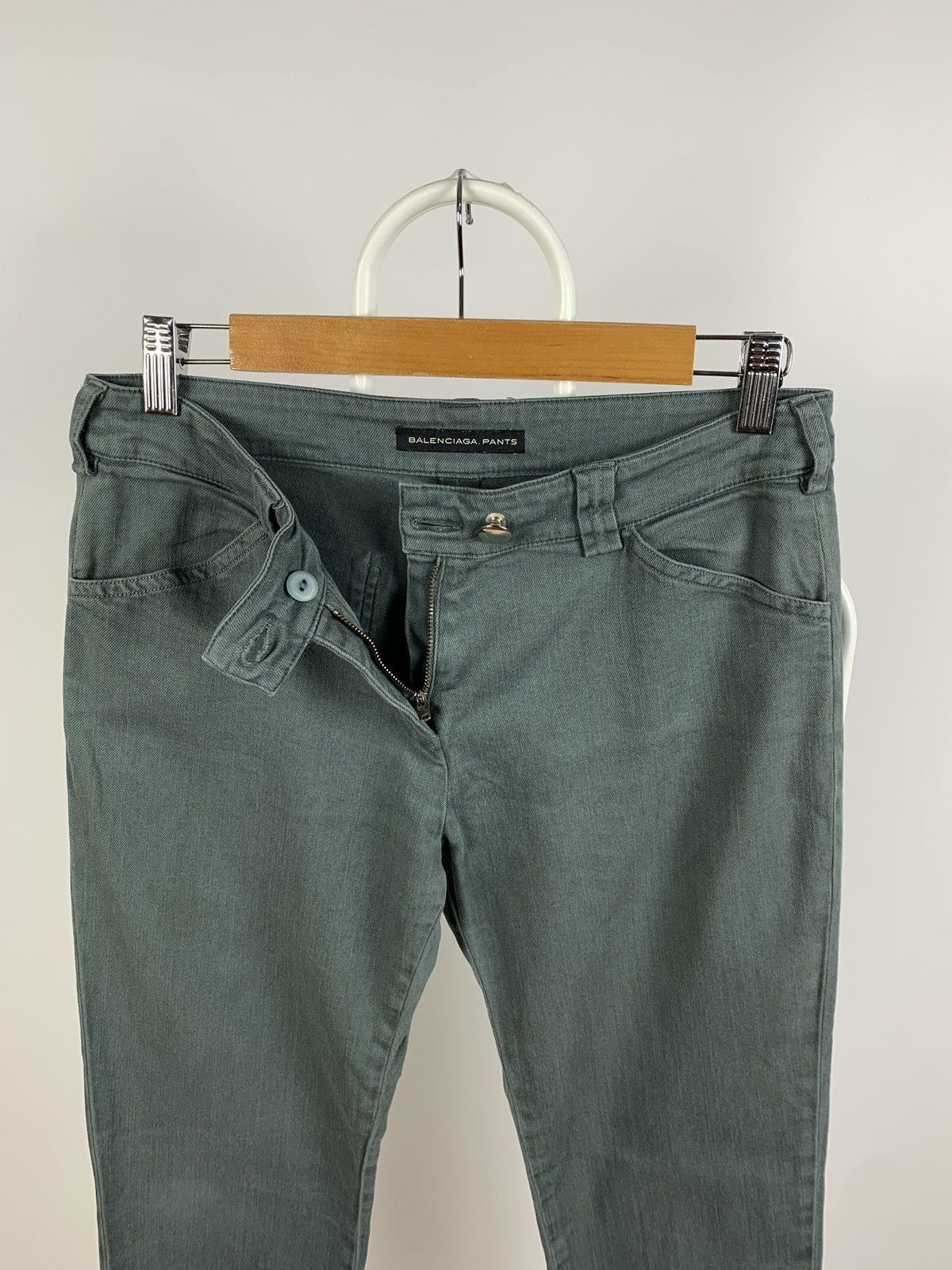 Balenciaga Balenciaga Women’s Ankle Zip Skinny Denim Jeans Pants Size 27" / US 4 / IT 40 - 15 Thumbnail