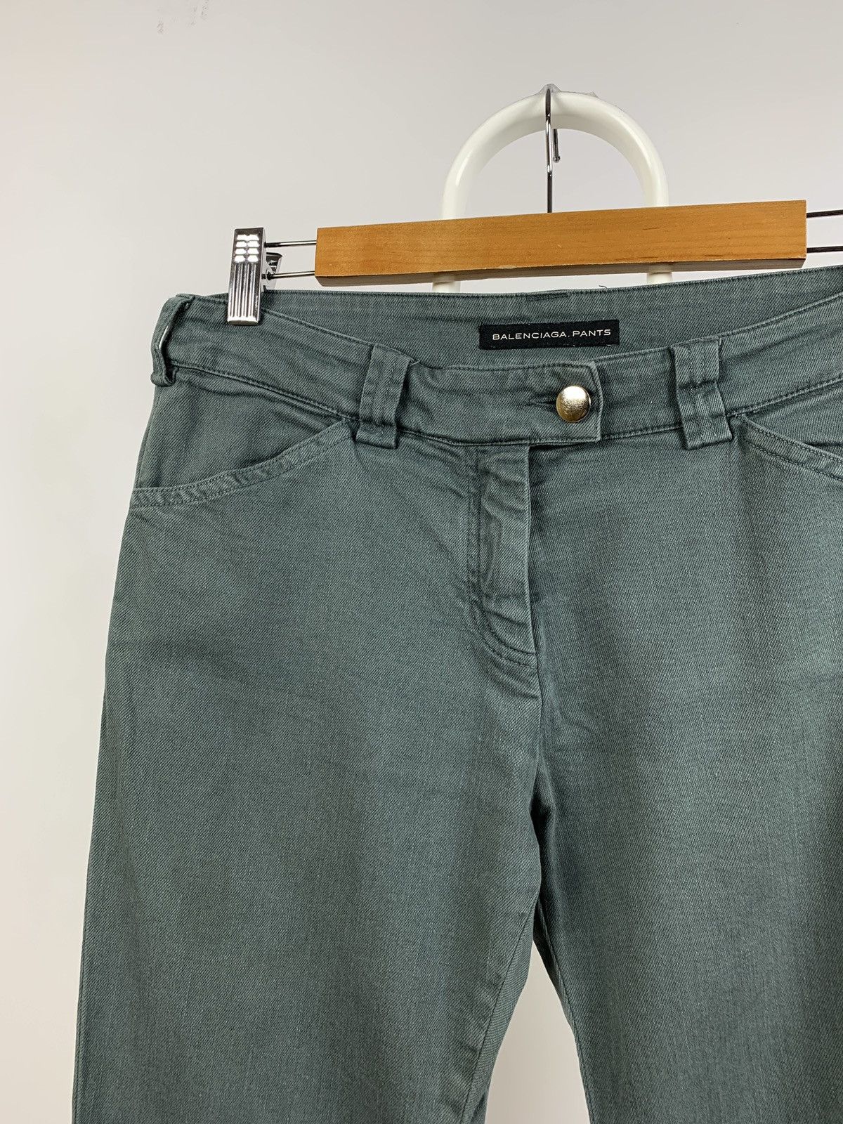 Balenciaga Balenciaga Women’s Ankle Zip Skinny Denim Jeans Pants Size 27" / US 4 / IT 40 - 9 Thumbnail