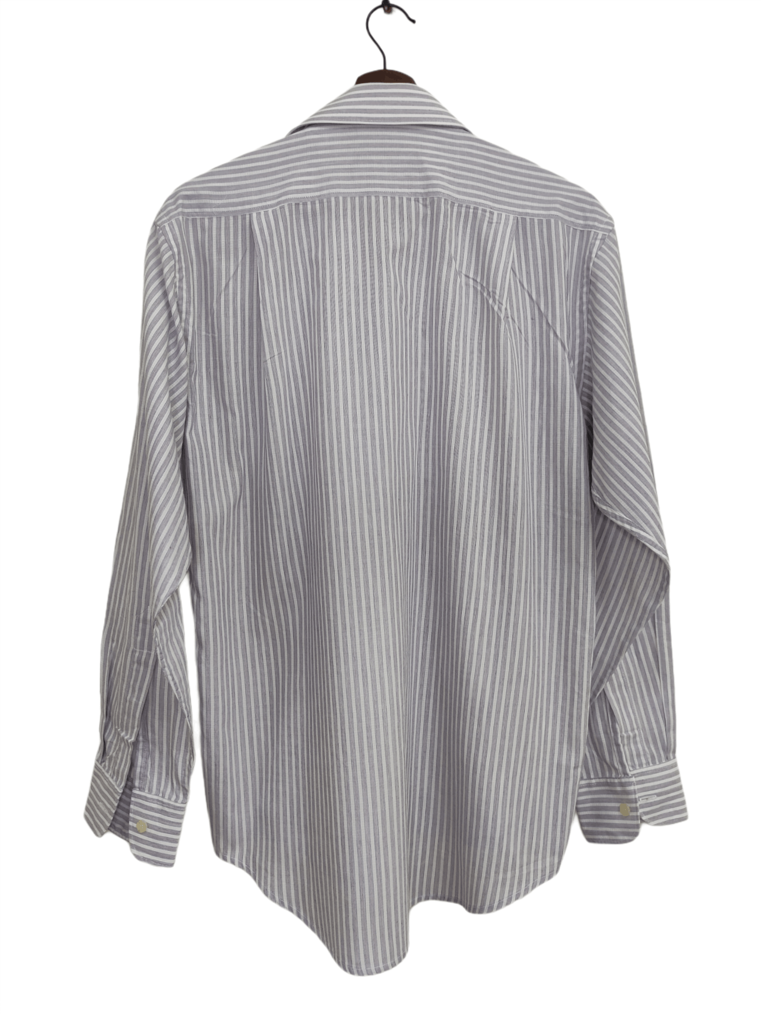 Vintage × Yves Saint Laurent Vintage 3x Yves Saint Laurent White And Stripes Shirts Size US M / EU 48-50 / 2 - 10 Thumbnail