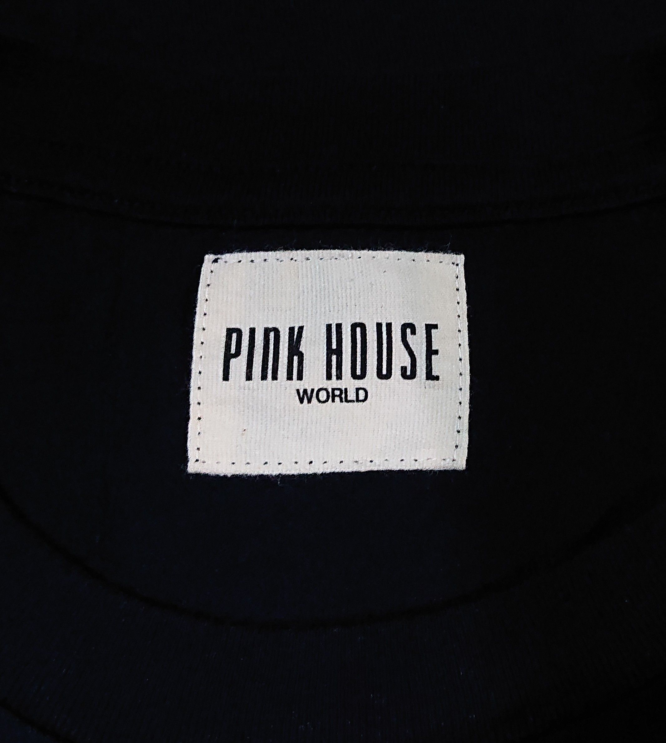 Japanese Brand × Karl Helmut Vintage Rare 90s Karl Helmut X Pink House Tshirt Size US L / EU 52-54 / 3 - 5 Thumbnail