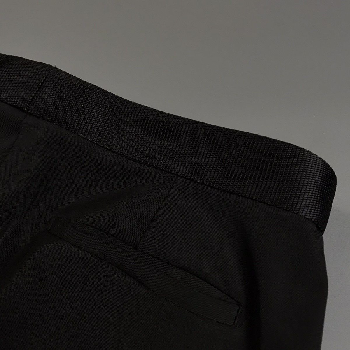 Prada Prada - Belted Straight Cut Trousers Size US 30 / EU 46 - 7 Thumbnail