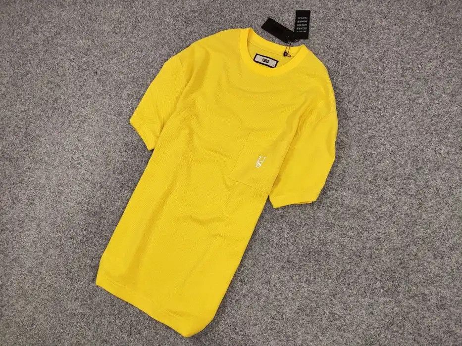 Kith 💛 NEW Kith Pique Quinn SS Pocket Tee Yellow T-Shirt Size US M / EU 48-50 / 2 - 2 Thumbnail